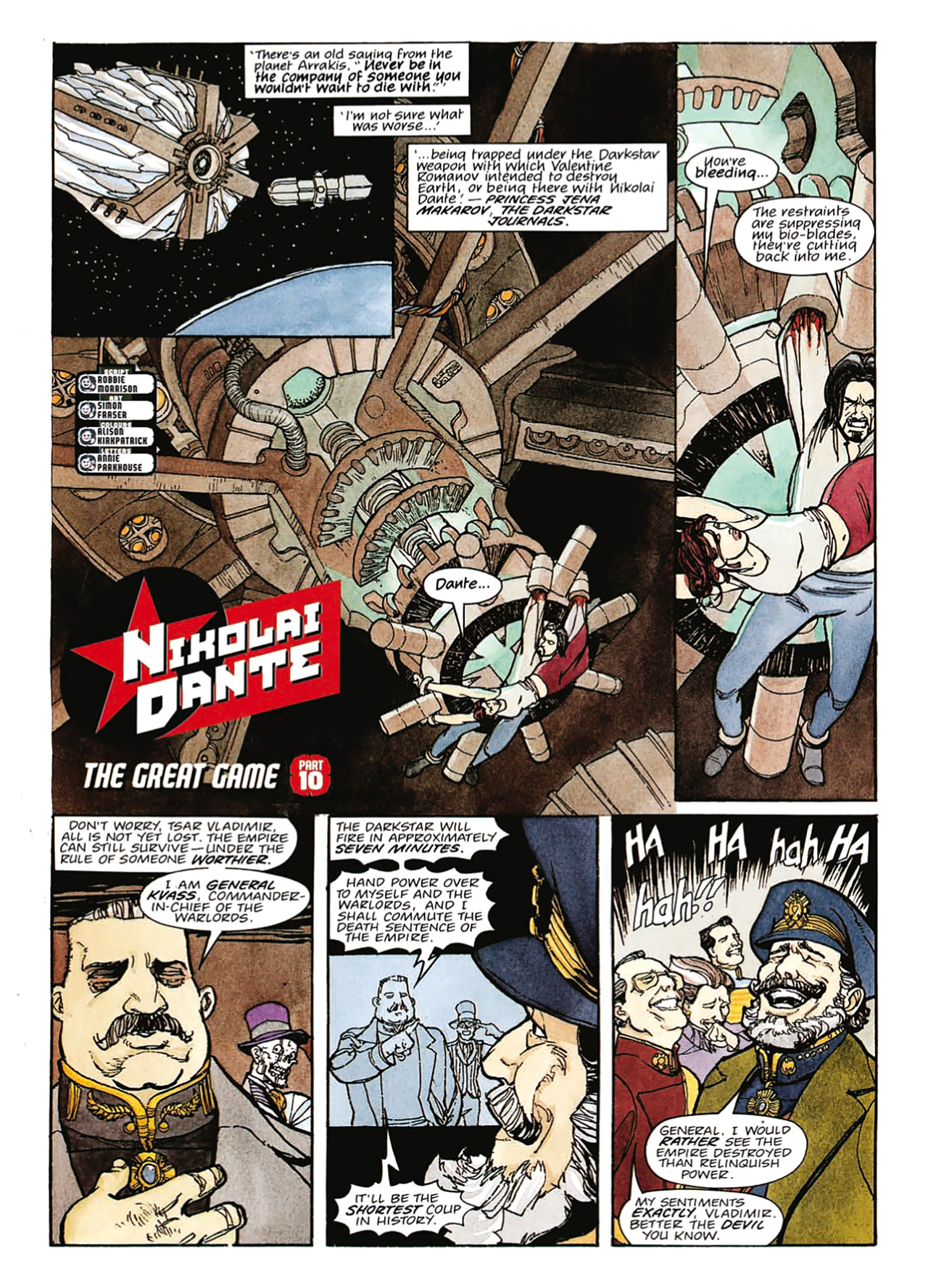 Read online Nikolai Dante comic -  Issue # TPB 2 - 73