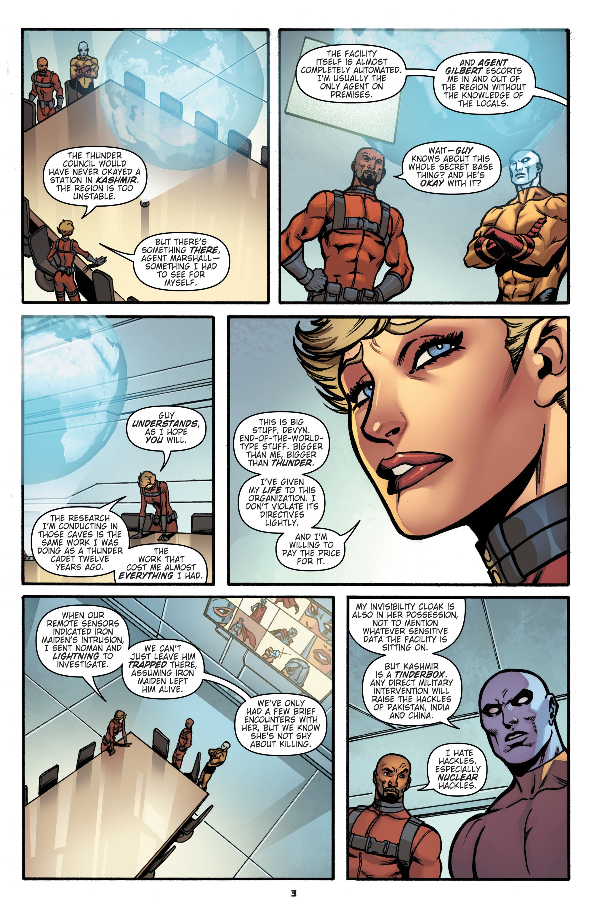 Read online T.H.U.N.D.E.R. Agents (2013) comic -  Issue #1 - 6