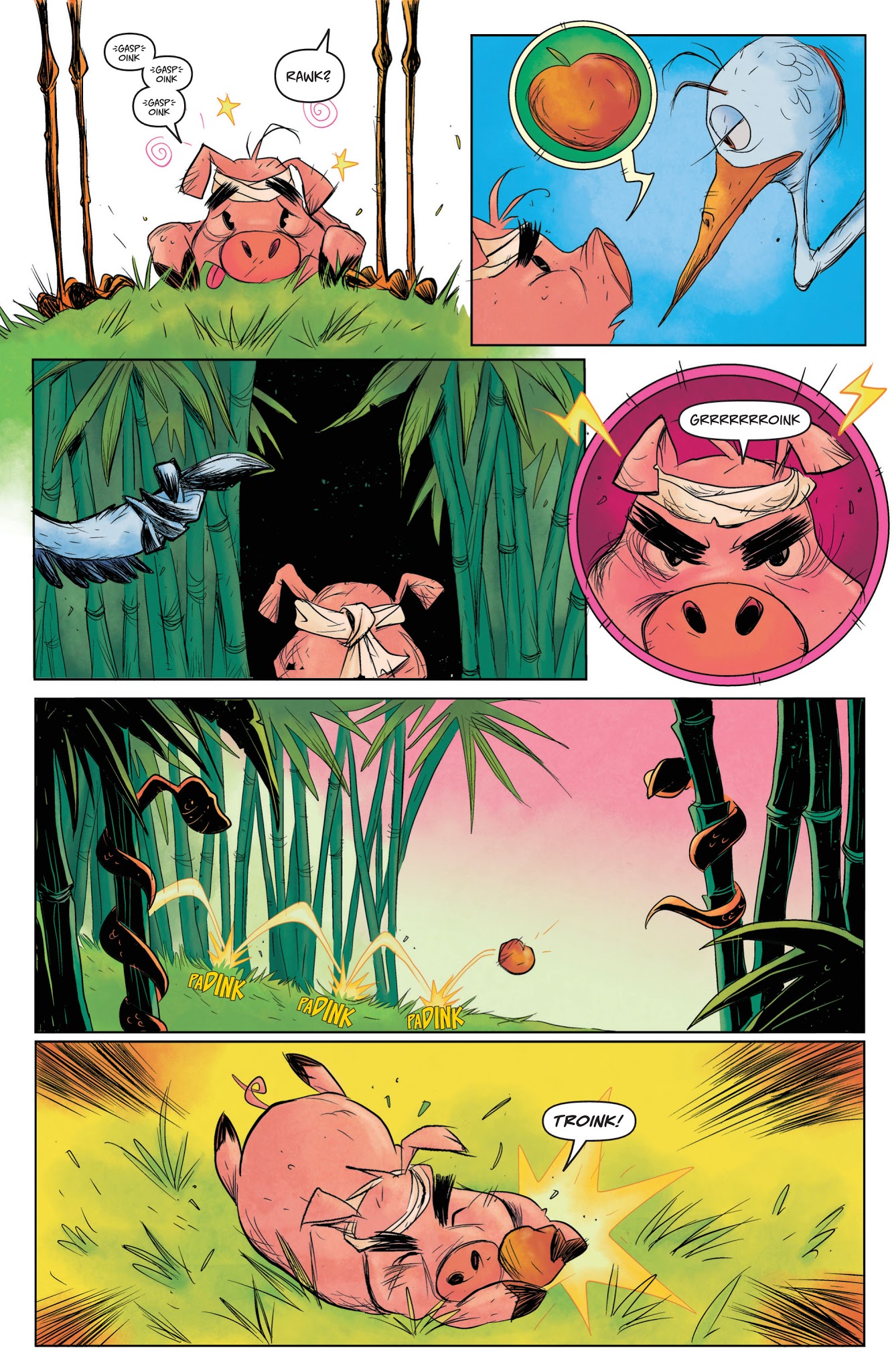 Read online Fruit Ninja comic -  Issue #1 - 7
