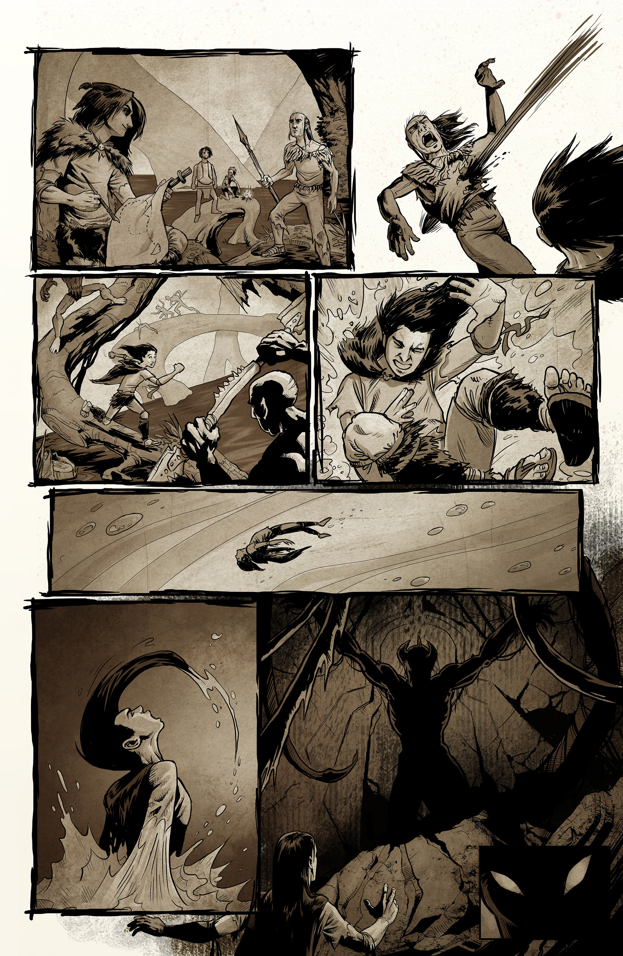 Read online Hominids comic -  Issue #2 - 4