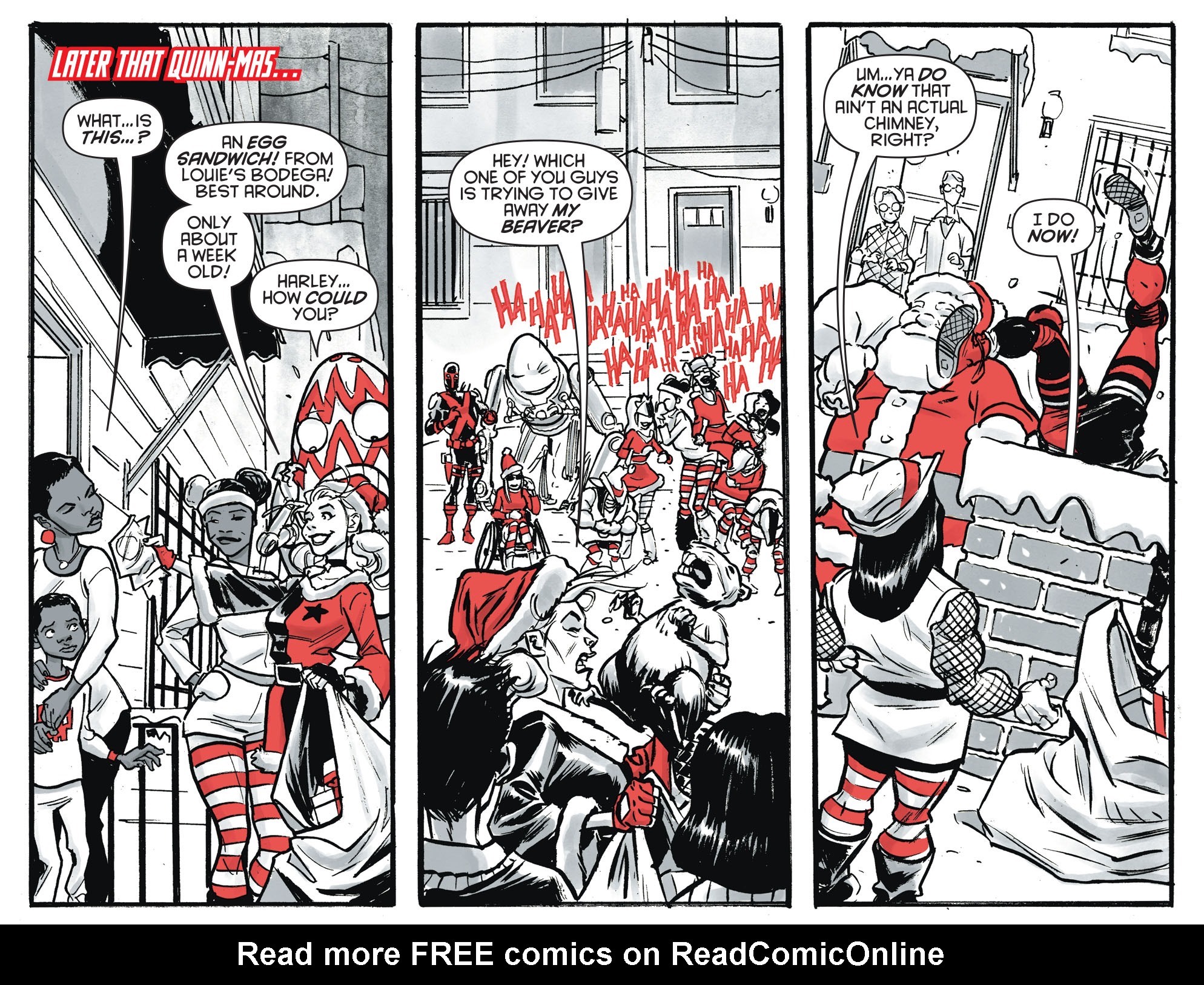 Read online Harley Quinn Black   White   Red comic -  Issue #16 - 20