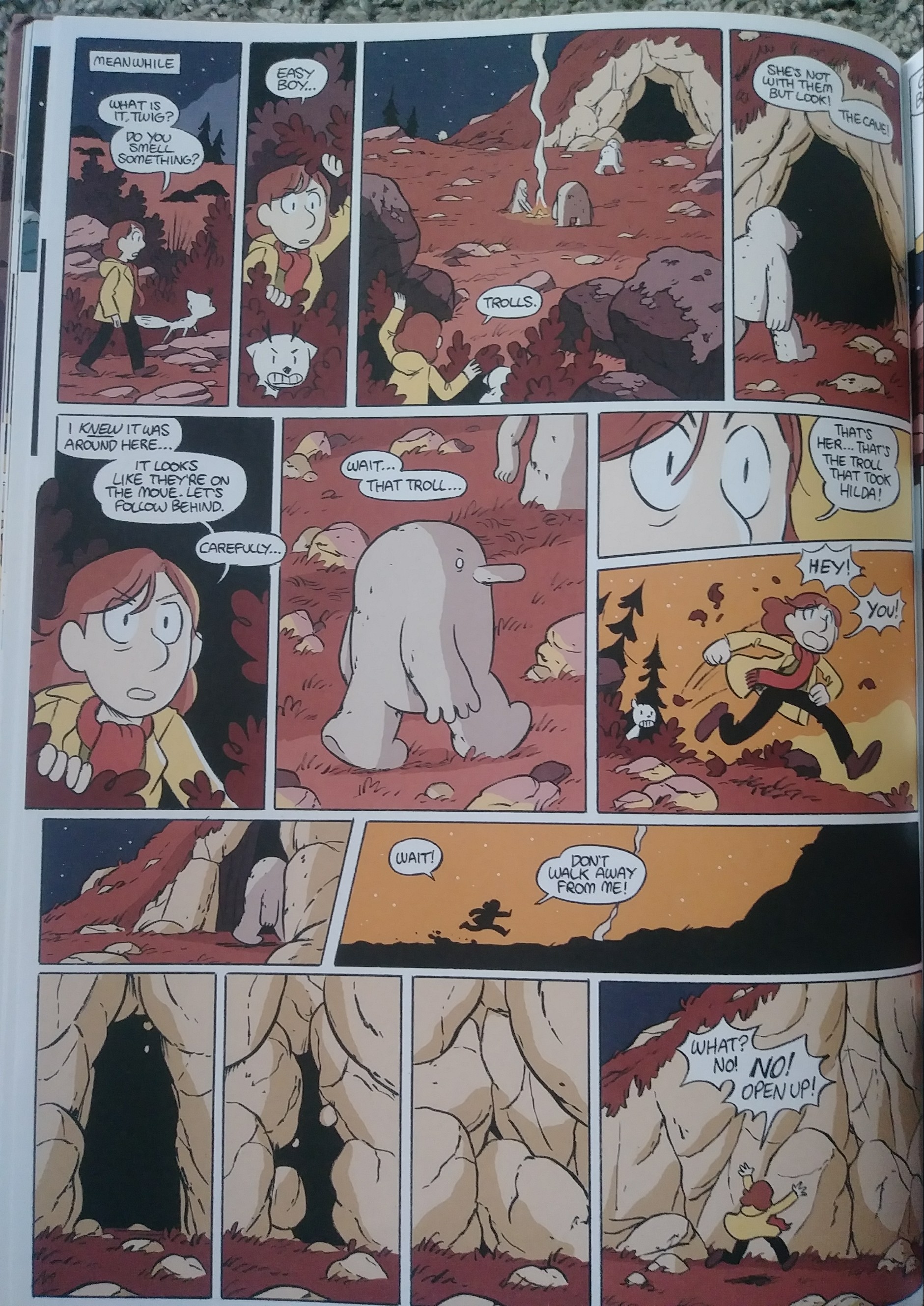 Read online Hilda and the Mountain King comic -  Issue # TPB - 30