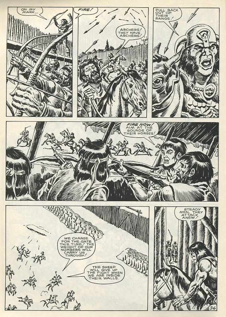 Read online The Savage Sword Of Conan comic -  Issue #142 - 42