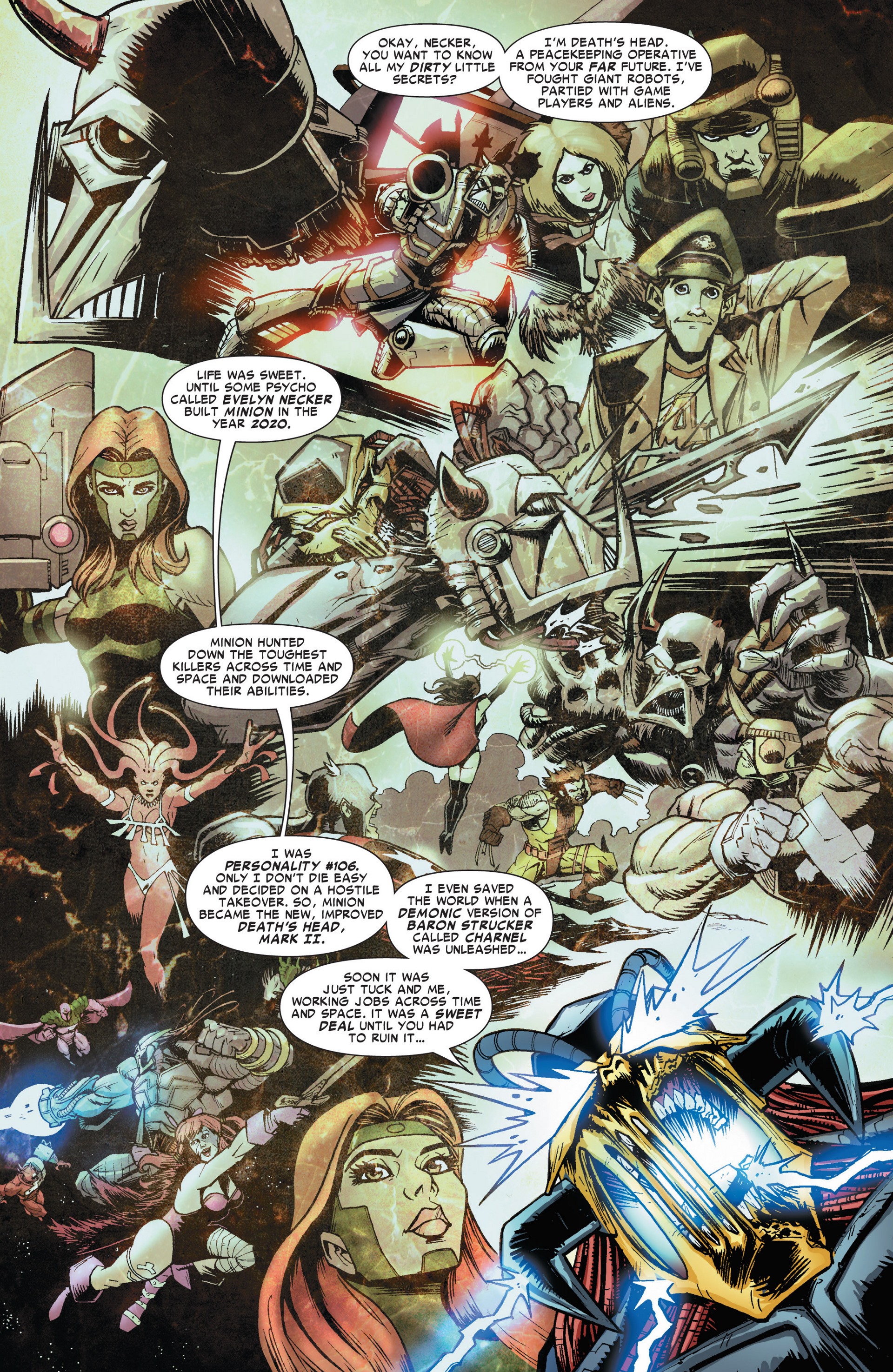 Read online Revolutionary War: Death's Head II comic -  Issue # Full - 11