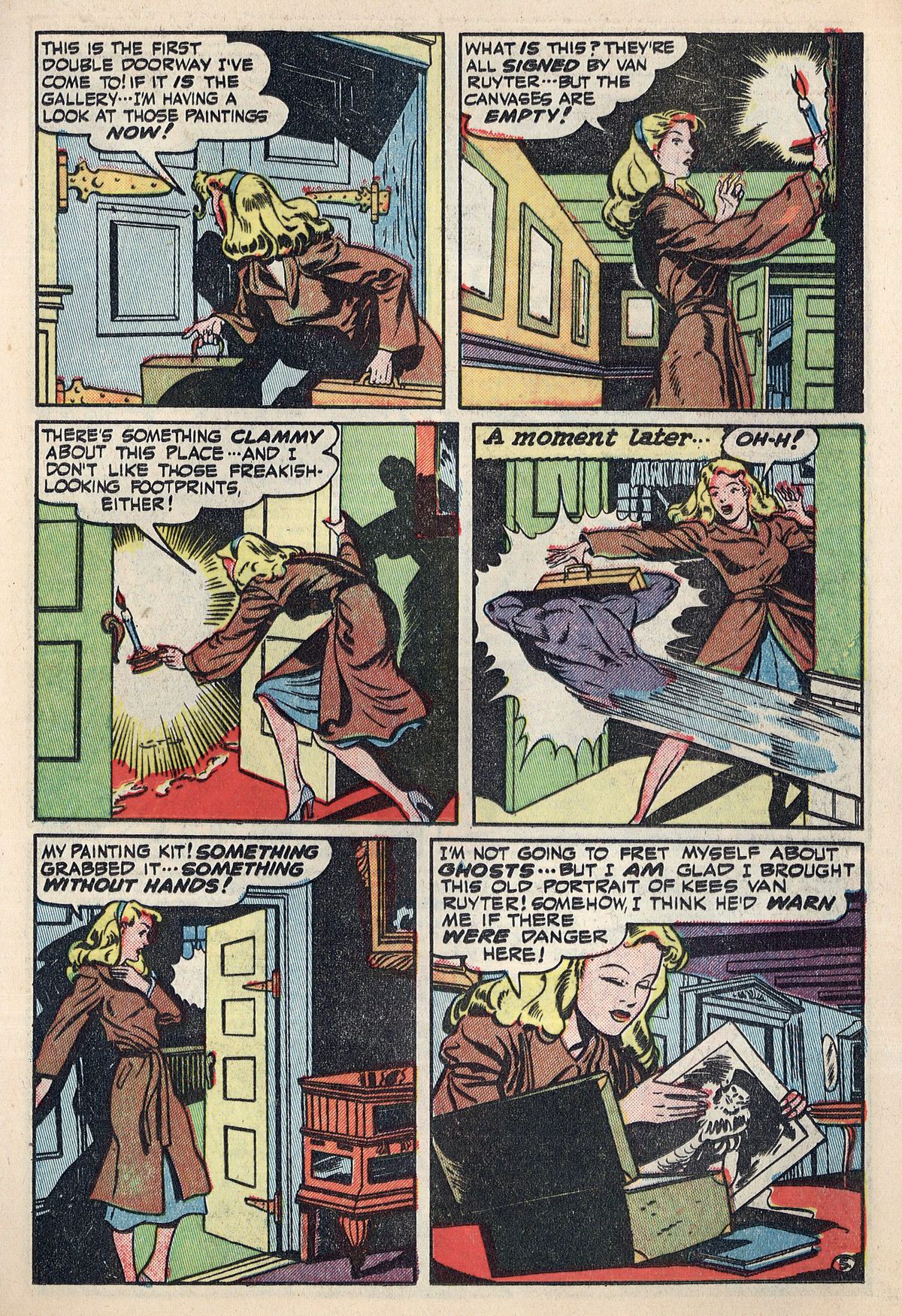 Read online Adventures Into The Unknown comic -  Issue #2 - 36