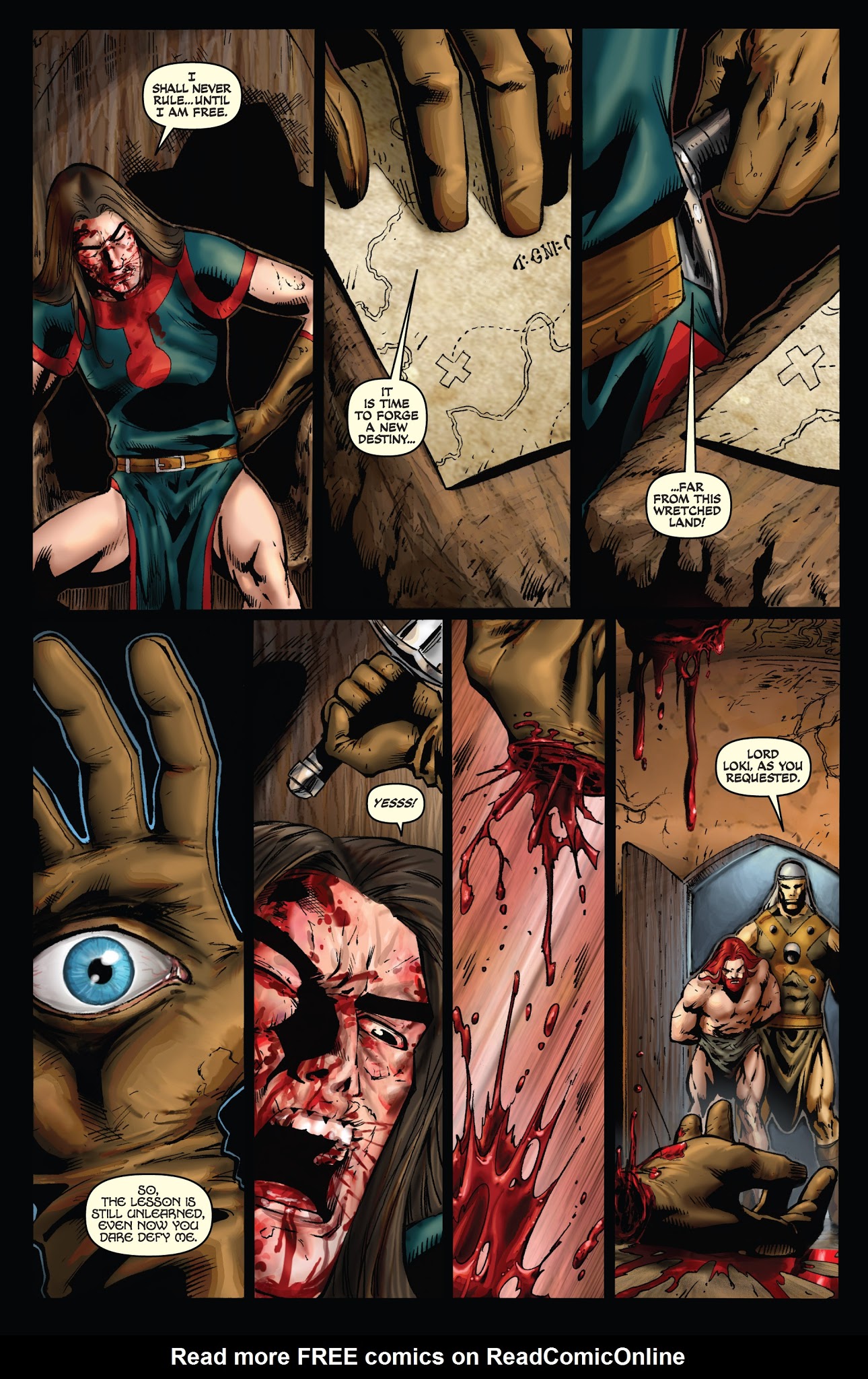 Read online Red Sonja: Wrath of the Gods comic -  Issue #4 - 21