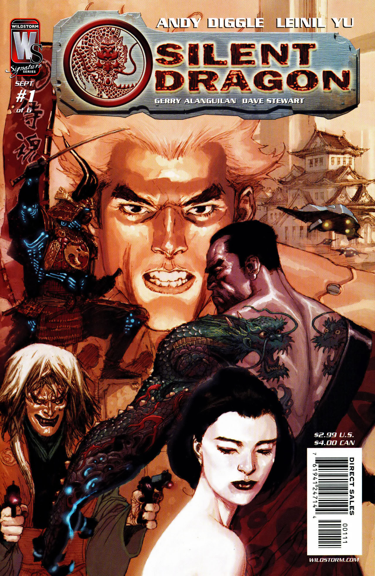 Read online Silent Dragon comic -  Issue #1 - 1