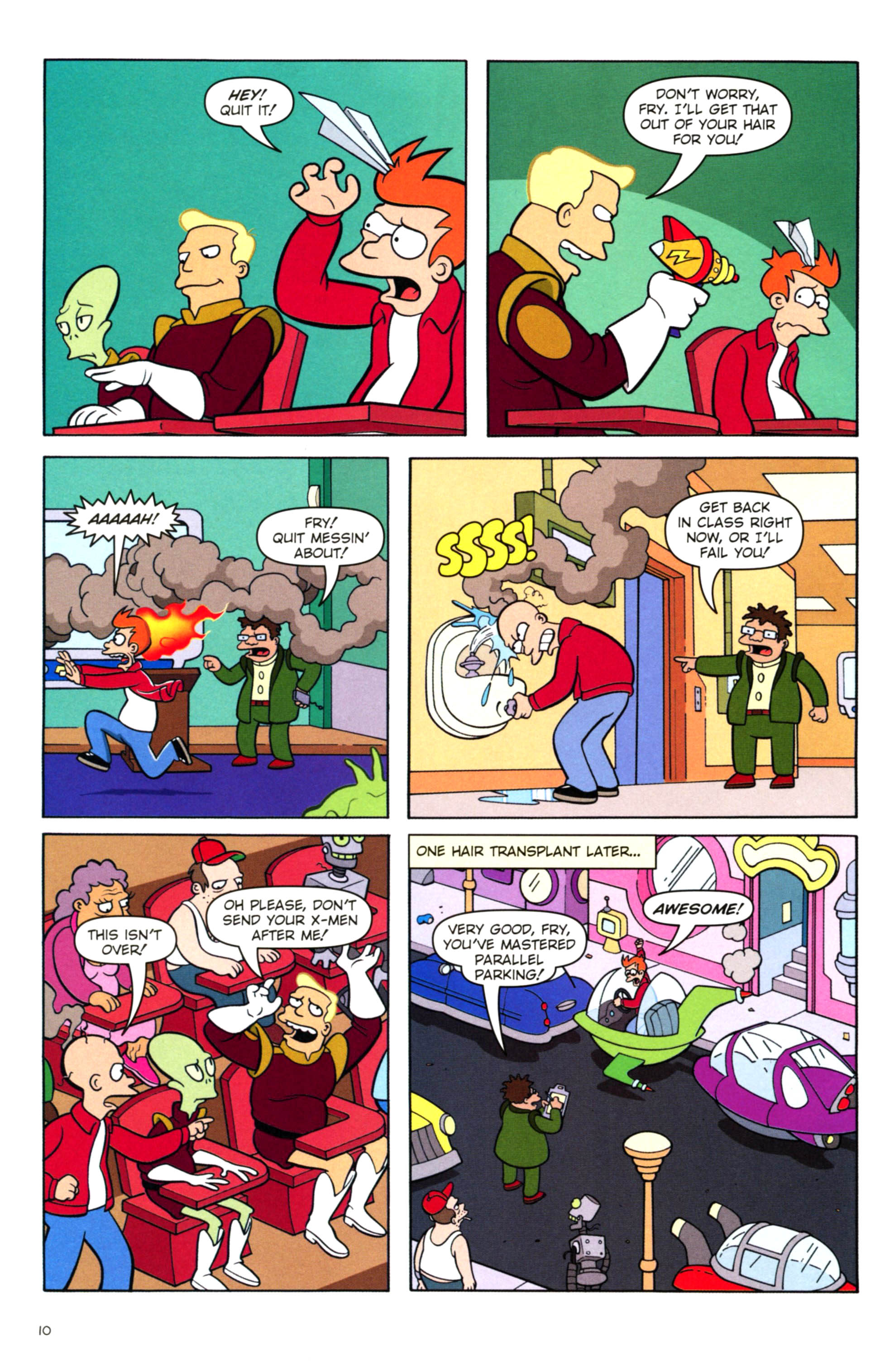 Read online Futurama Comics comic -  Issue #44 - 9