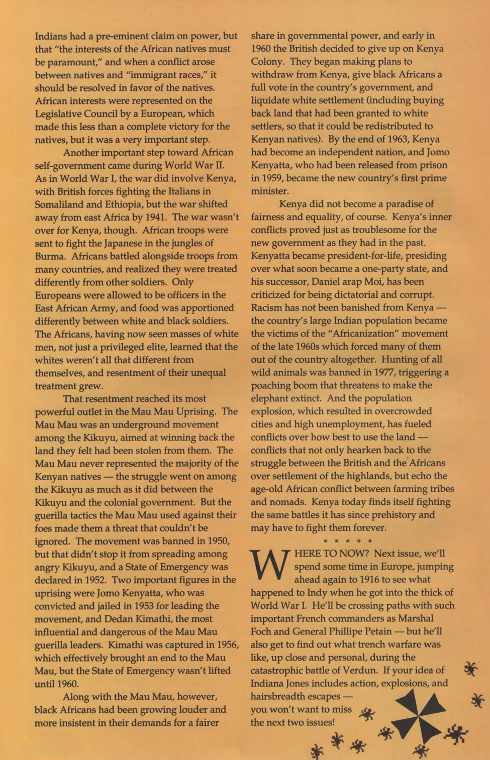 Read online Young Indiana Jones Chronicles comic -  Issue #4 - 34