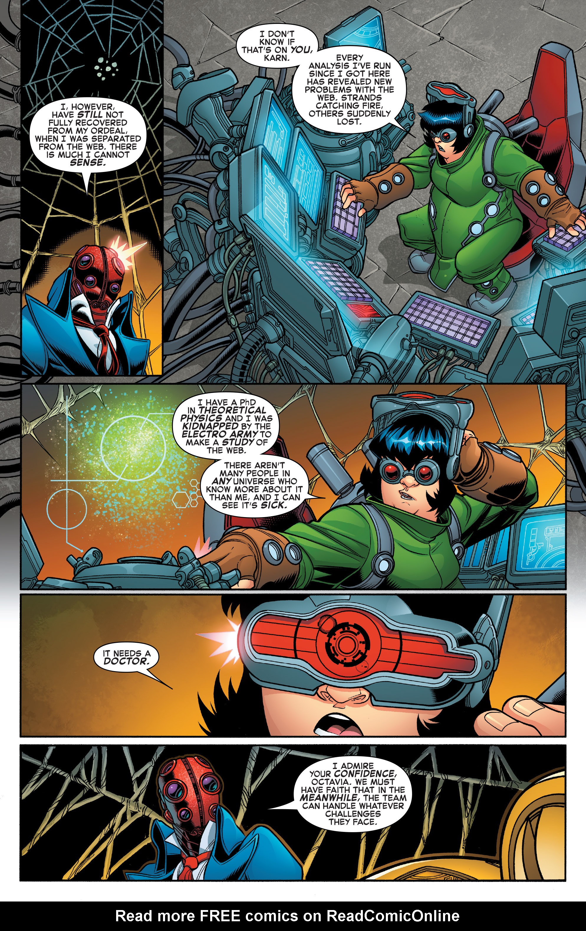 Read online Web Warriors comic -  Issue #8 - 4