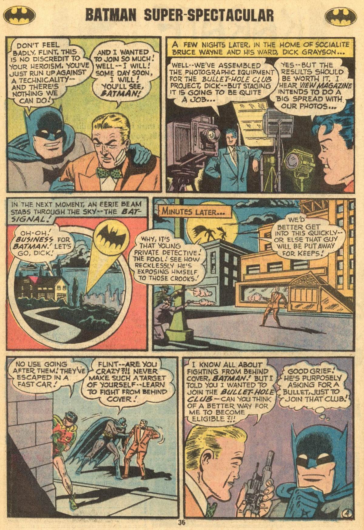 Read online Batman (1940) comic -  Issue #254 - 36