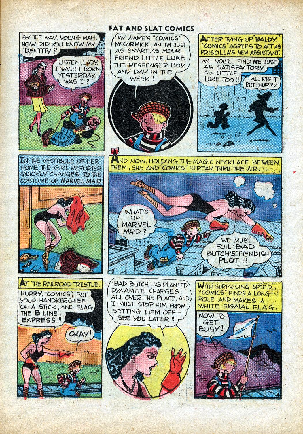 Read online Fat and Slat comic -  Issue #2 - 18