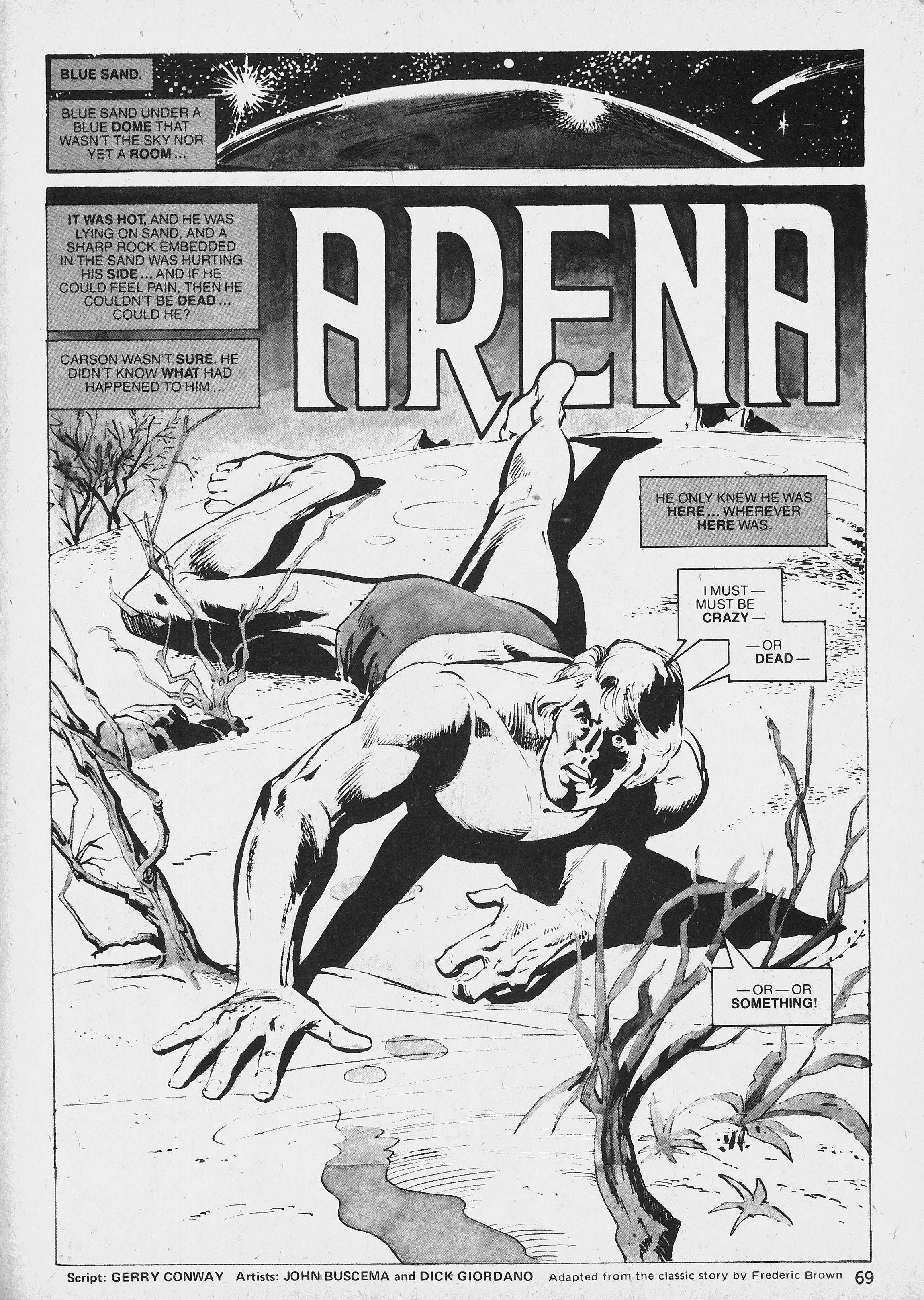 Read online Unknown Worlds of Science Fiction Giant Size Special comic -  Issue # Full - 69