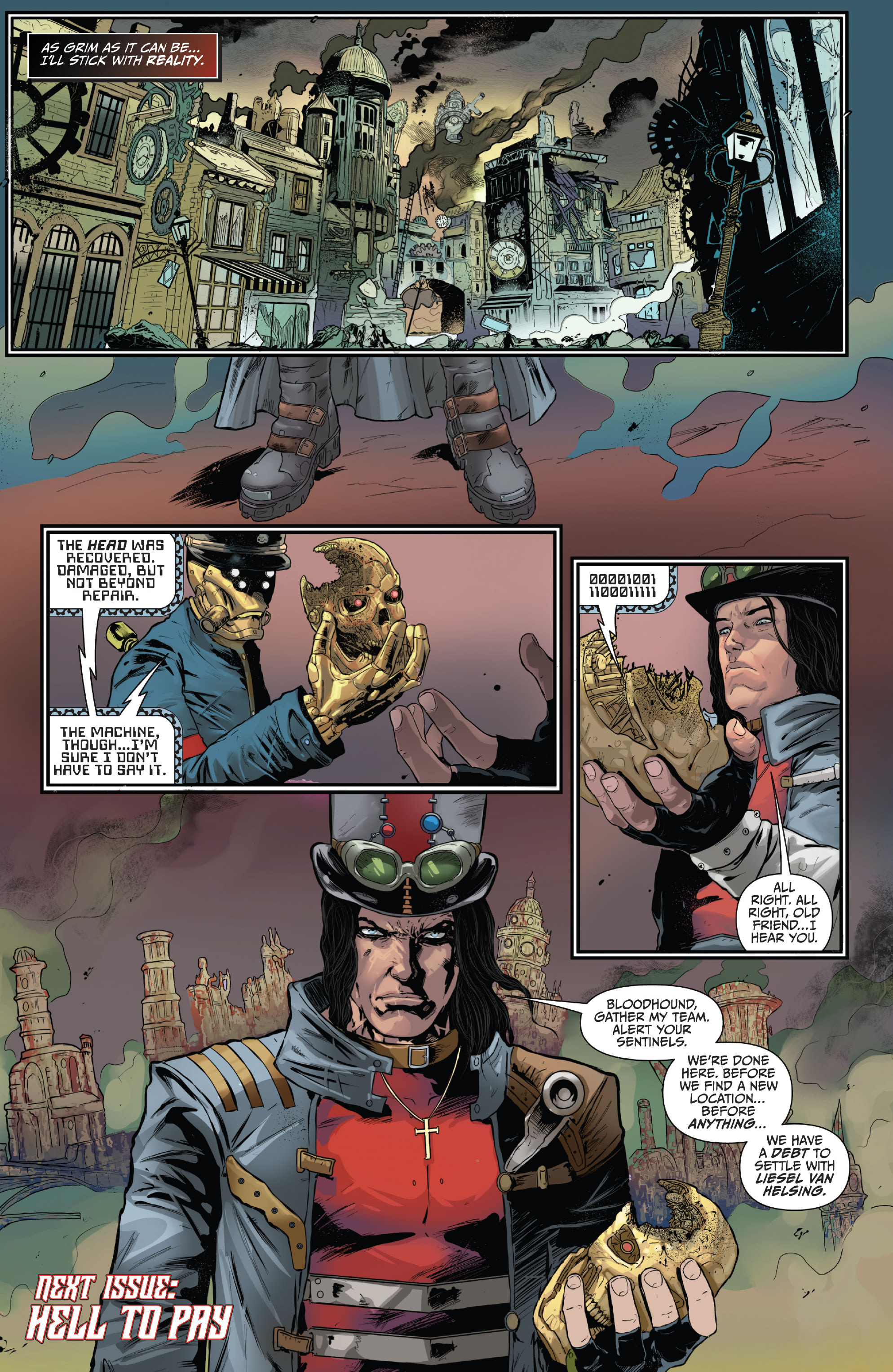 Read online Van Helsing Finding Neverland comic -  Issue # Full - 34