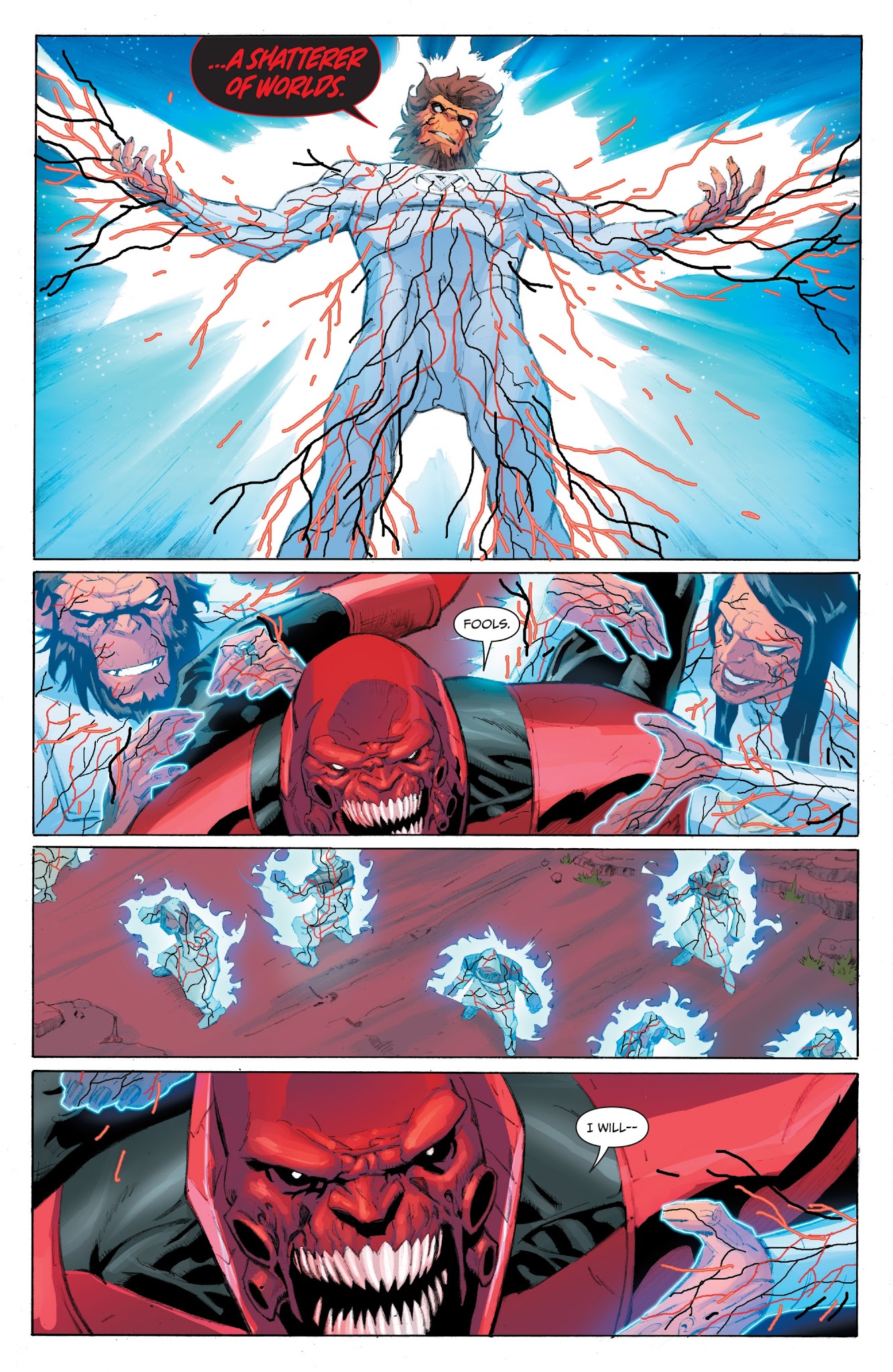 Read online Planet of the Apes/Green Lantern comic -  Issue #6 - 8