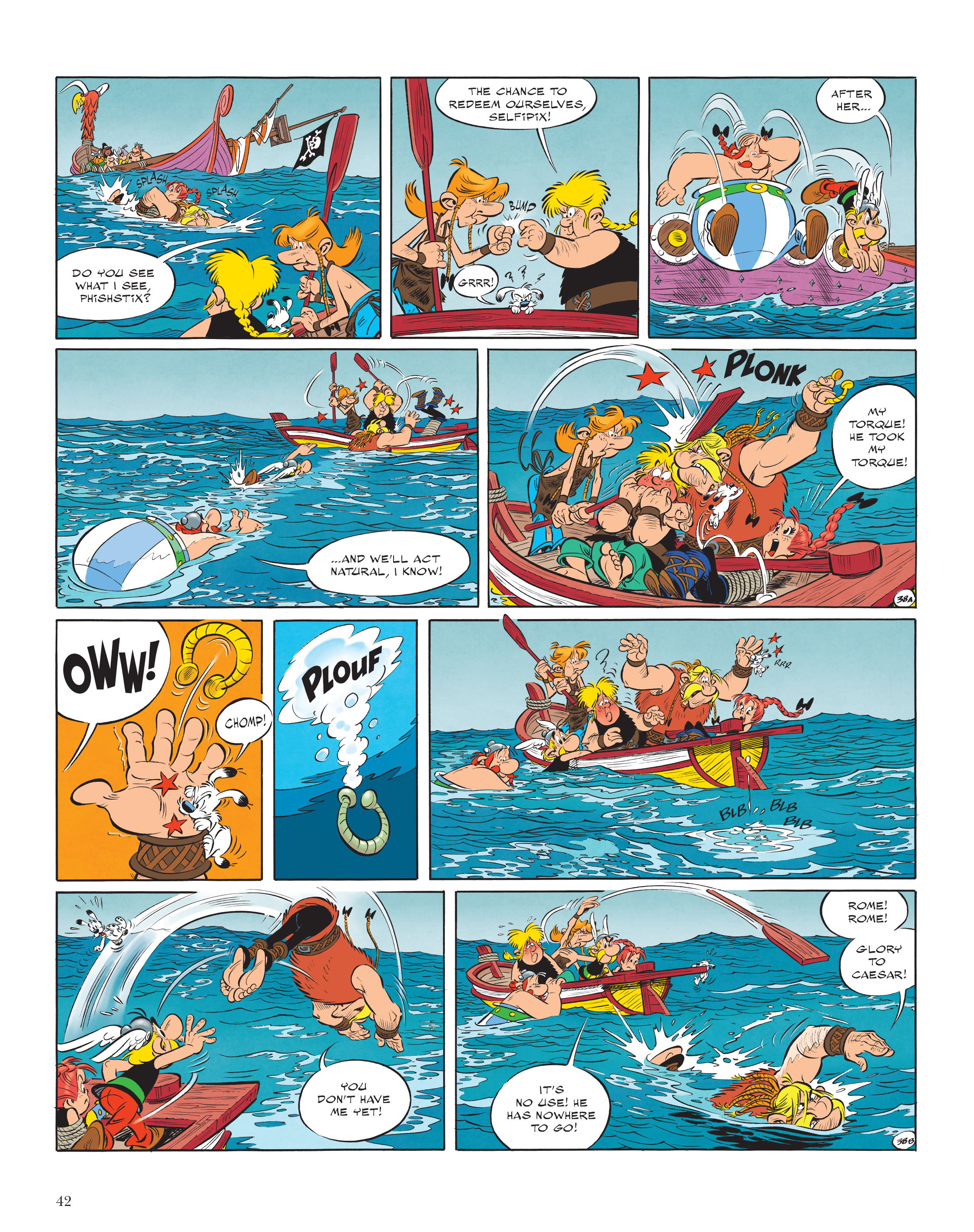 Read online Asterix comic -  Issue #38 - 43