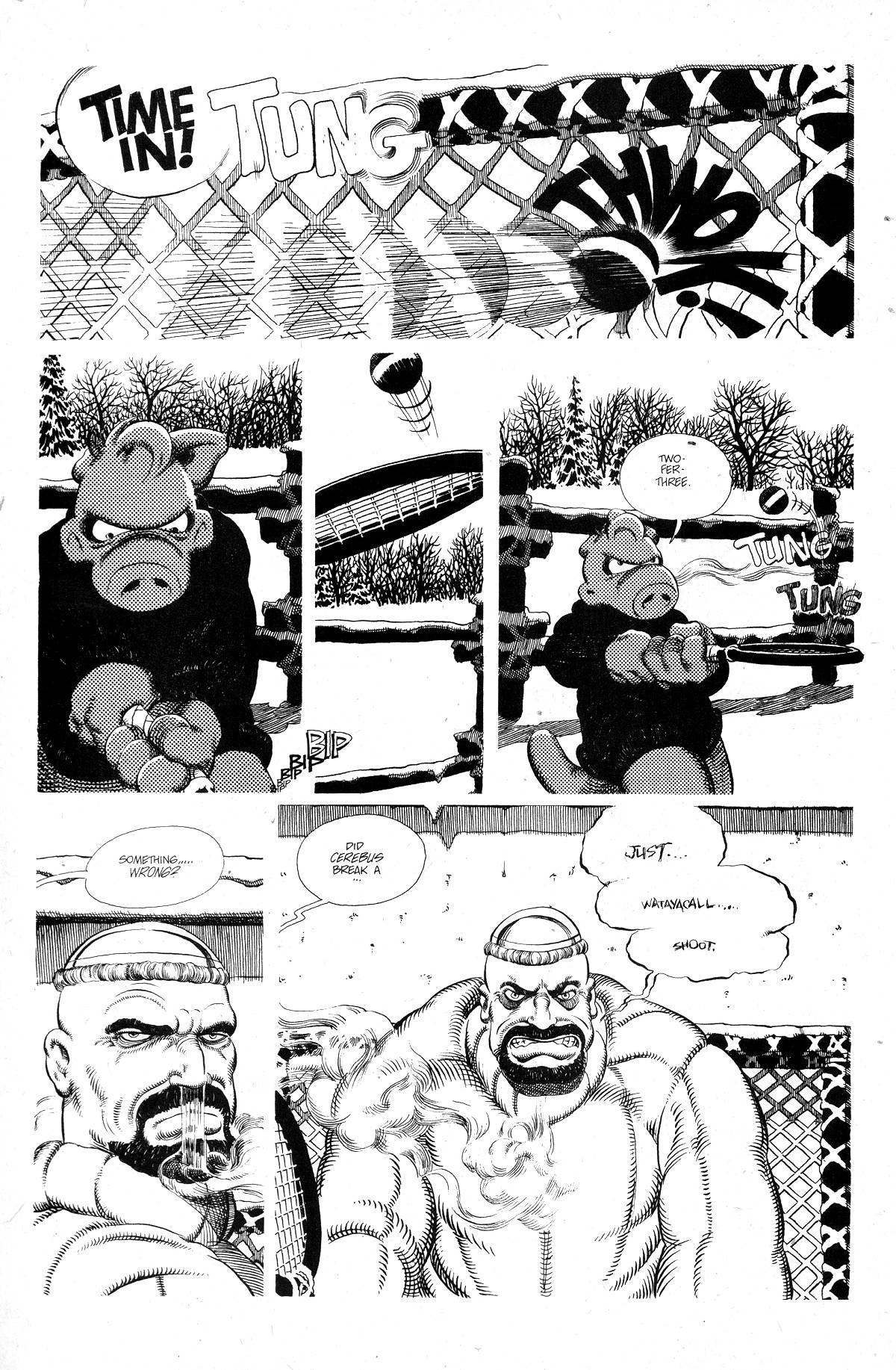 Read online Cerebus comic -  Issue #210 - 6