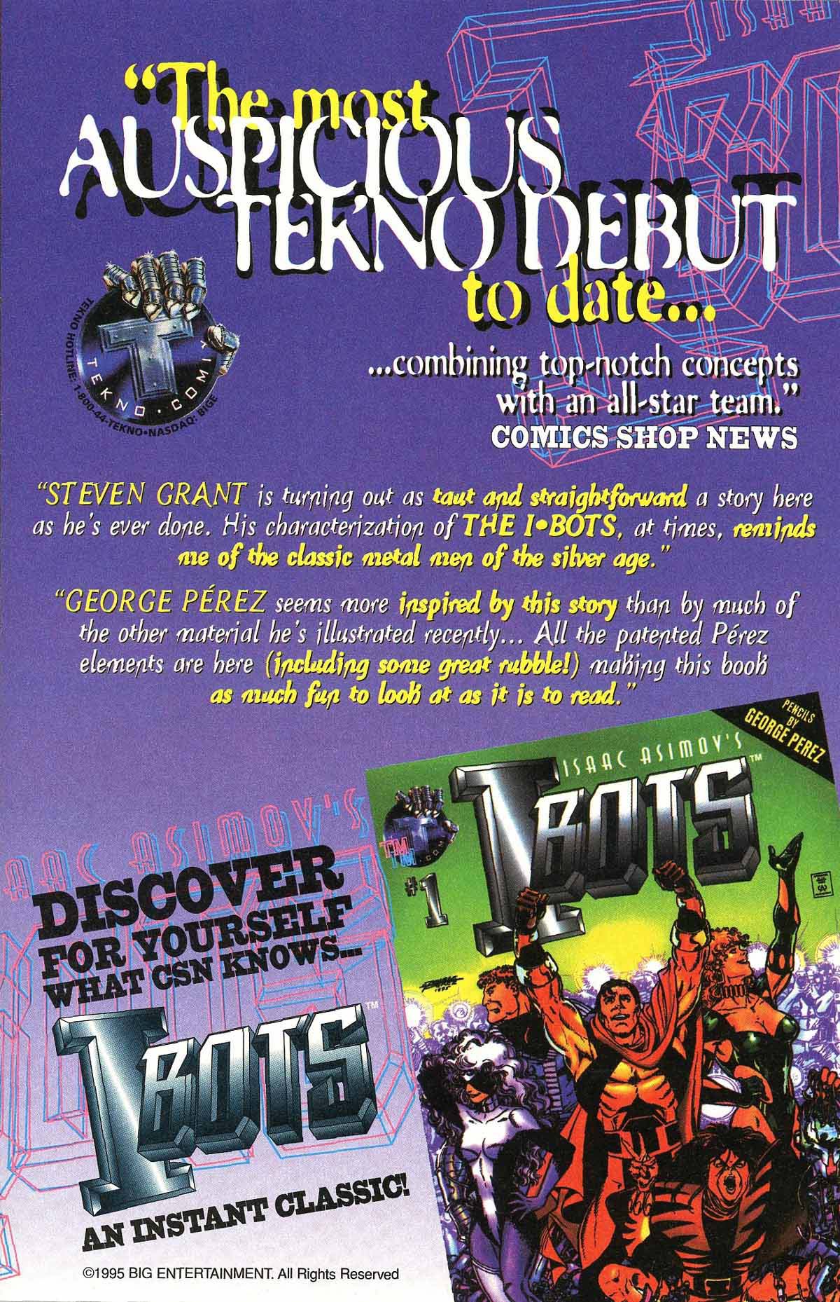 Read online Leonard Nimoy's Primortals (1995) comic -  Issue #12 - 14