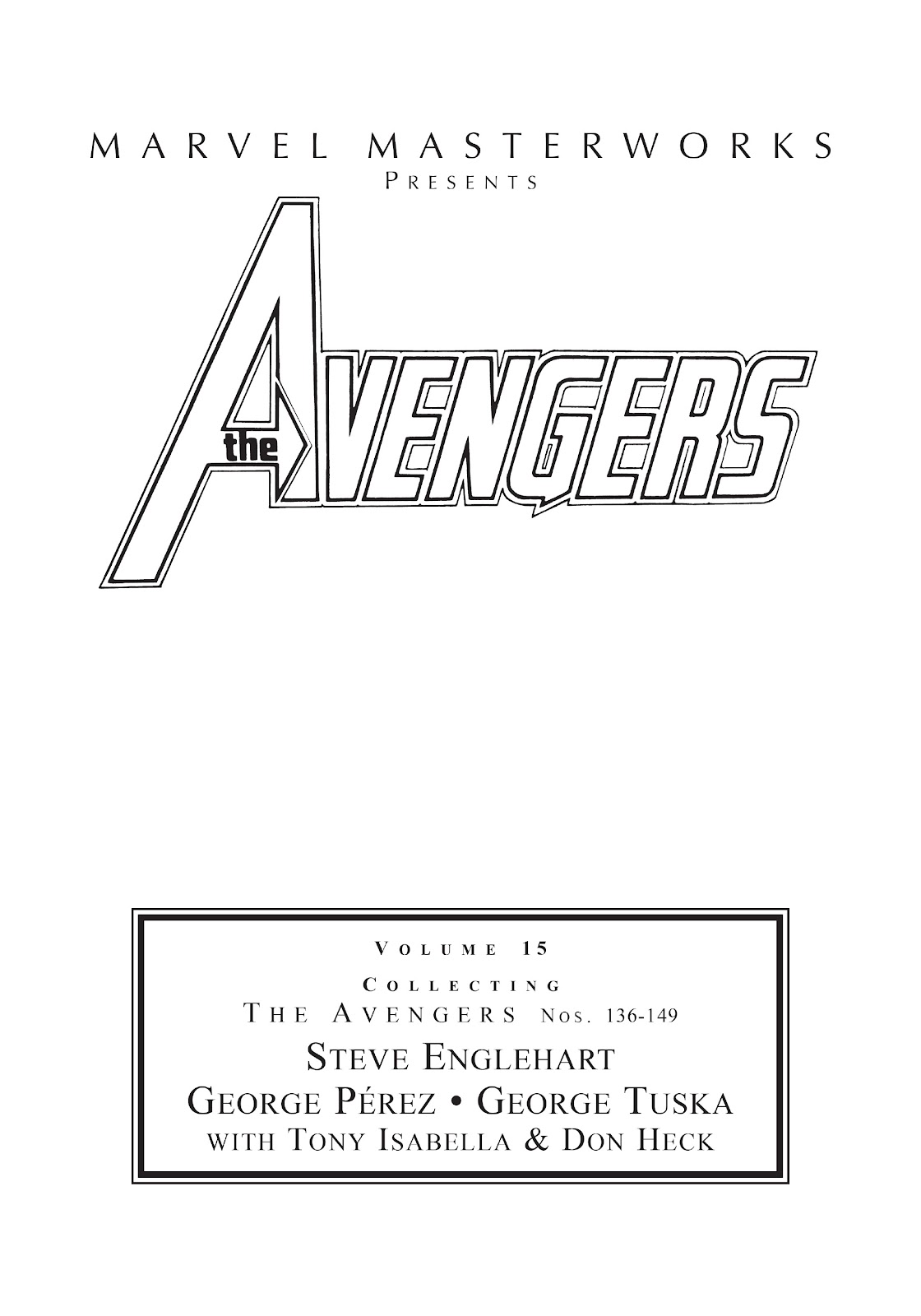 Marvel Masterworks: The Avengers issue TPB 15 (Part 1) - Page 2