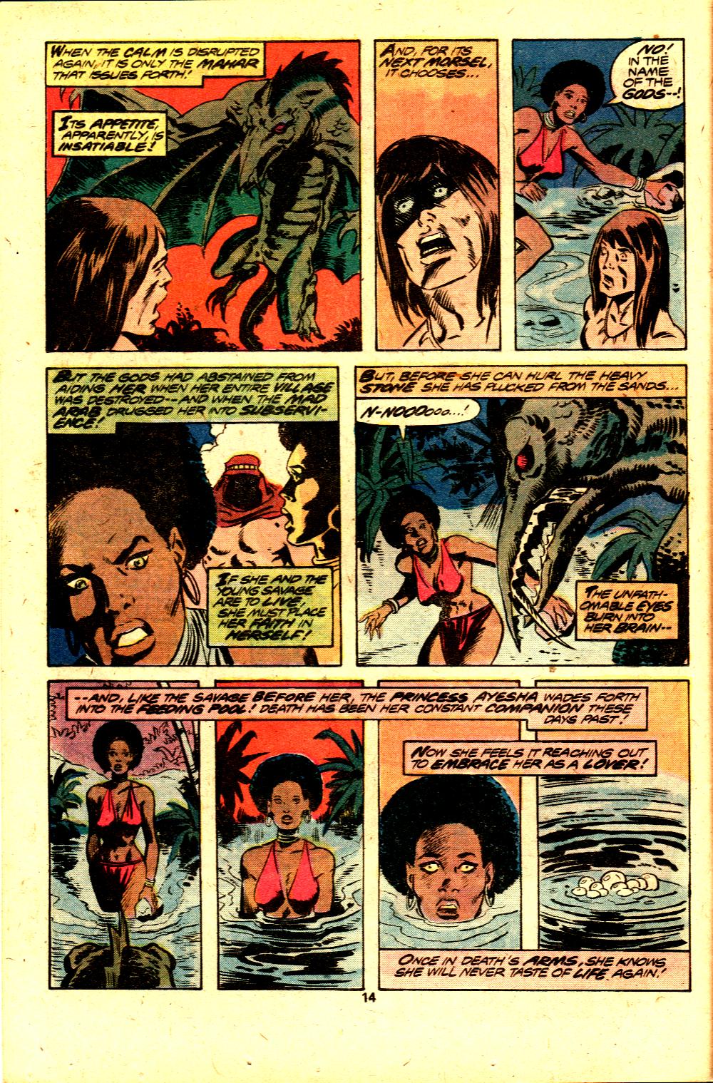 Read online Tarzan (1977) comic -  Issue #20 - 9