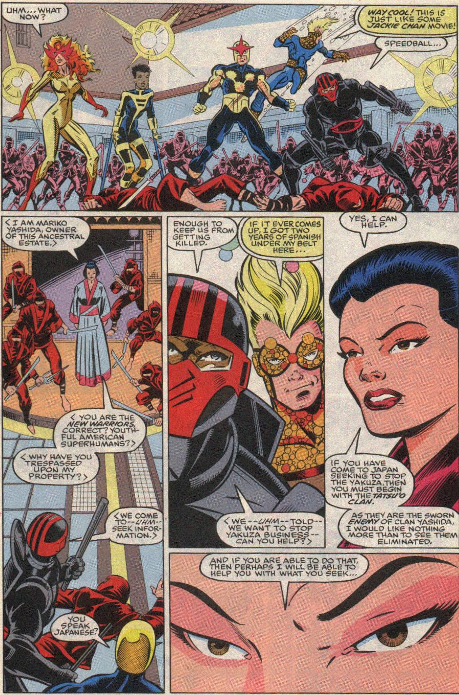 The New Warriors Issue #20 #24 - English 5