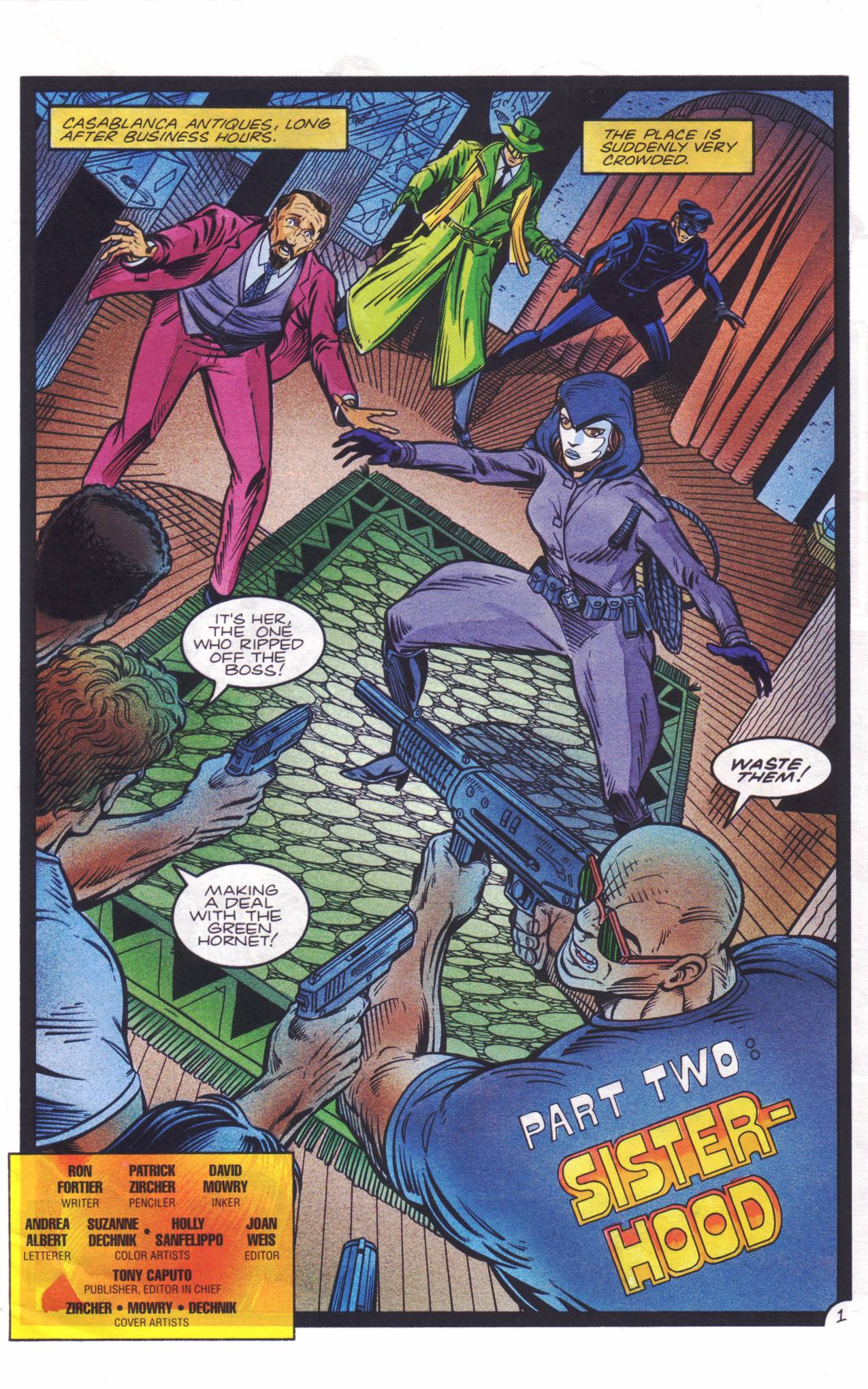 Read online The Green Hornet (1991) comic -  Issue #19 - 2