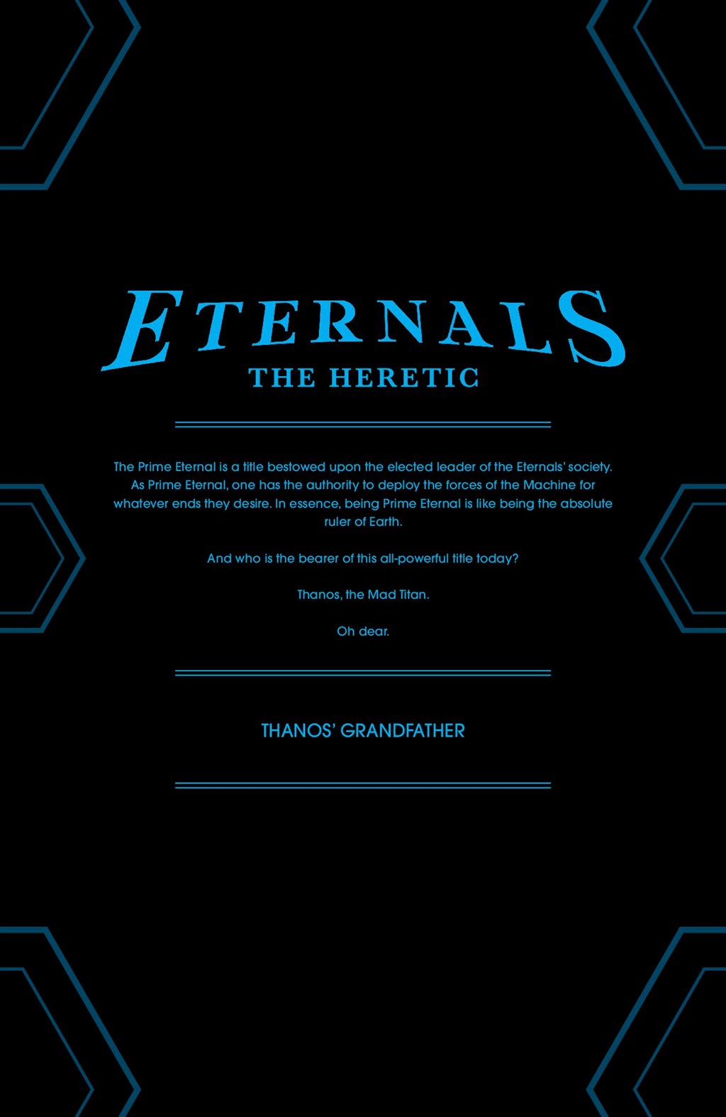 Read online Eternals: A History Written in Blood comic -  Issue # TPB - 52