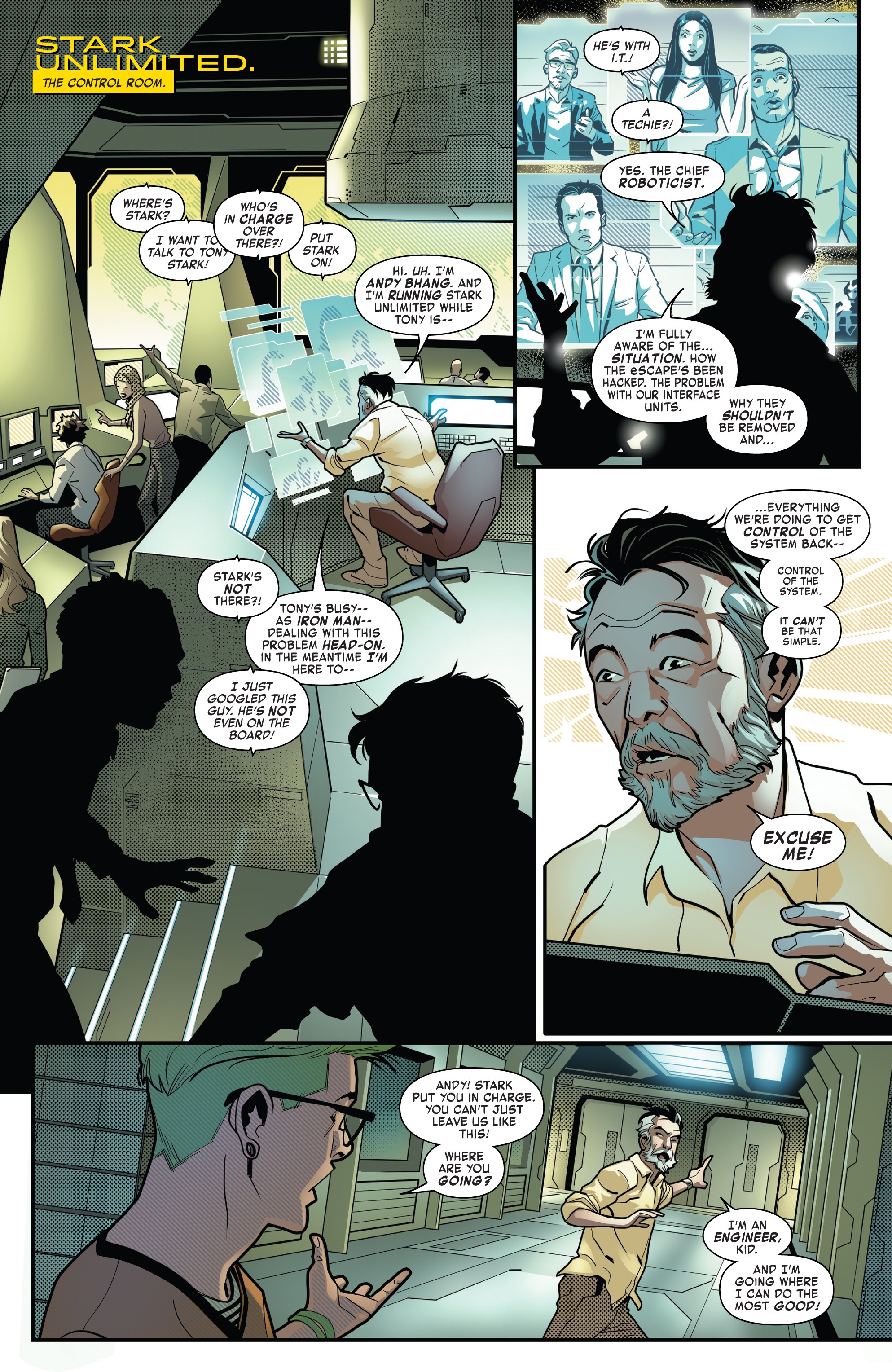 Read online Tony Stark: Iron Man comic -  Issue #8 - 11