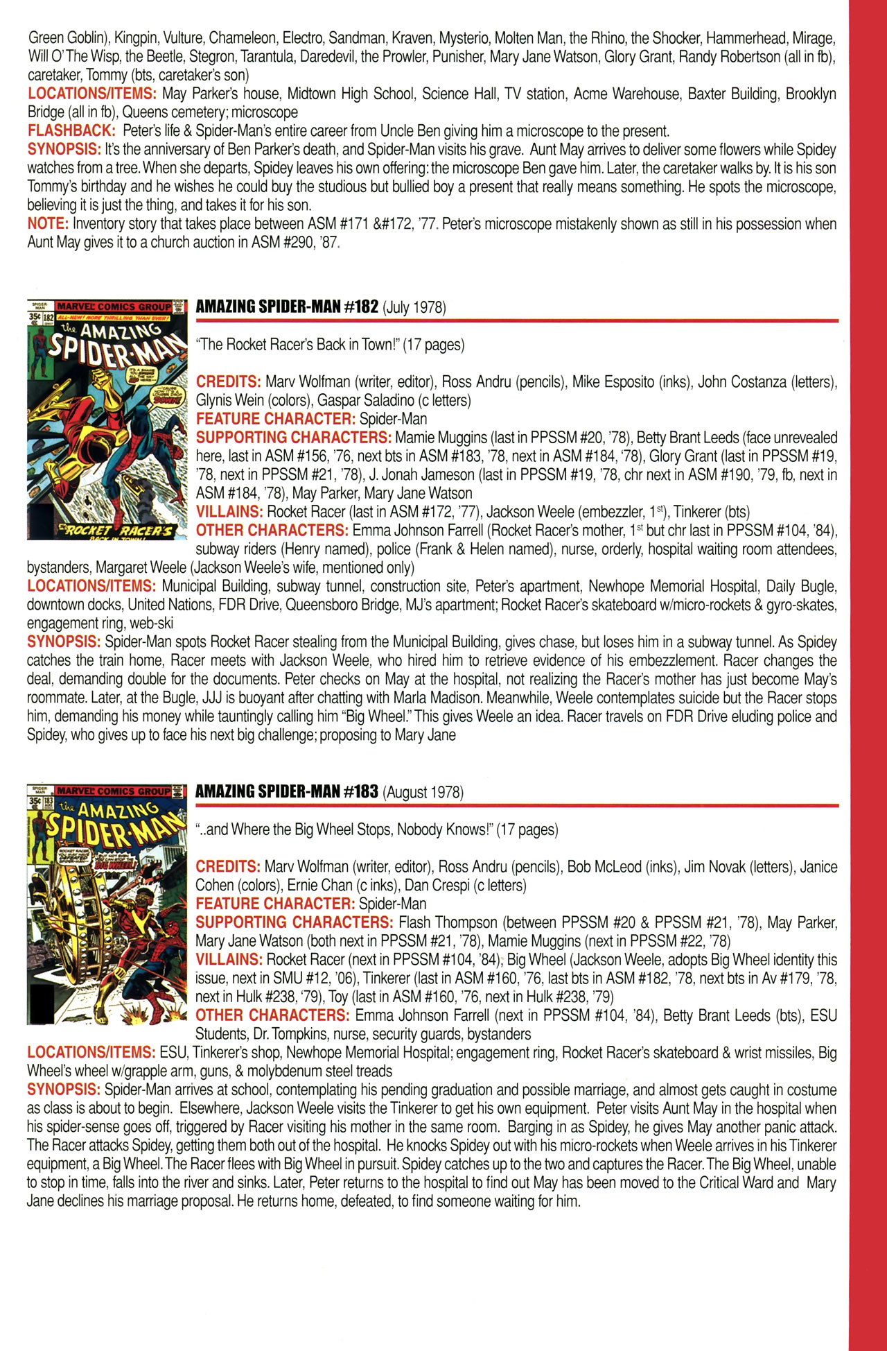 Read online Official Index to the Marvel Universe comic -  Issue #4 - 17