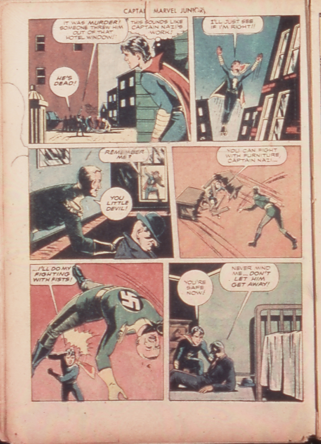 Read online Captain Marvel, Jr. comic -  Issue #13 - 24