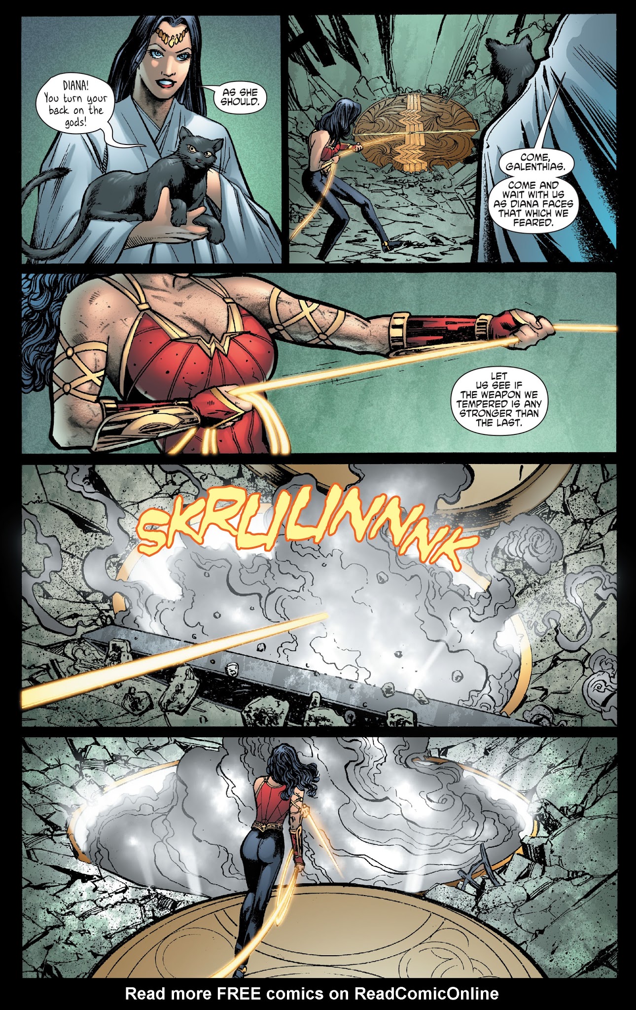 Read online Wonder Woman: Odyssey comic -  Issue # TPB 2 - 130