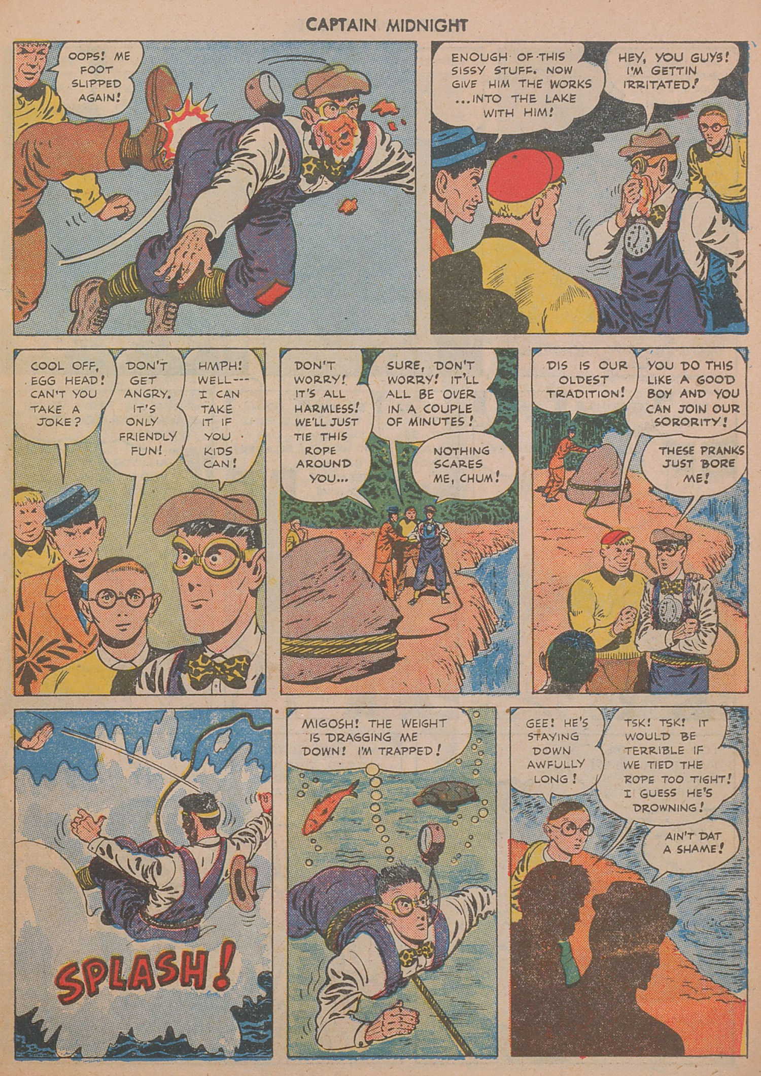 Read online Captain Midnight (1942) comic -  Issue #30 - 19