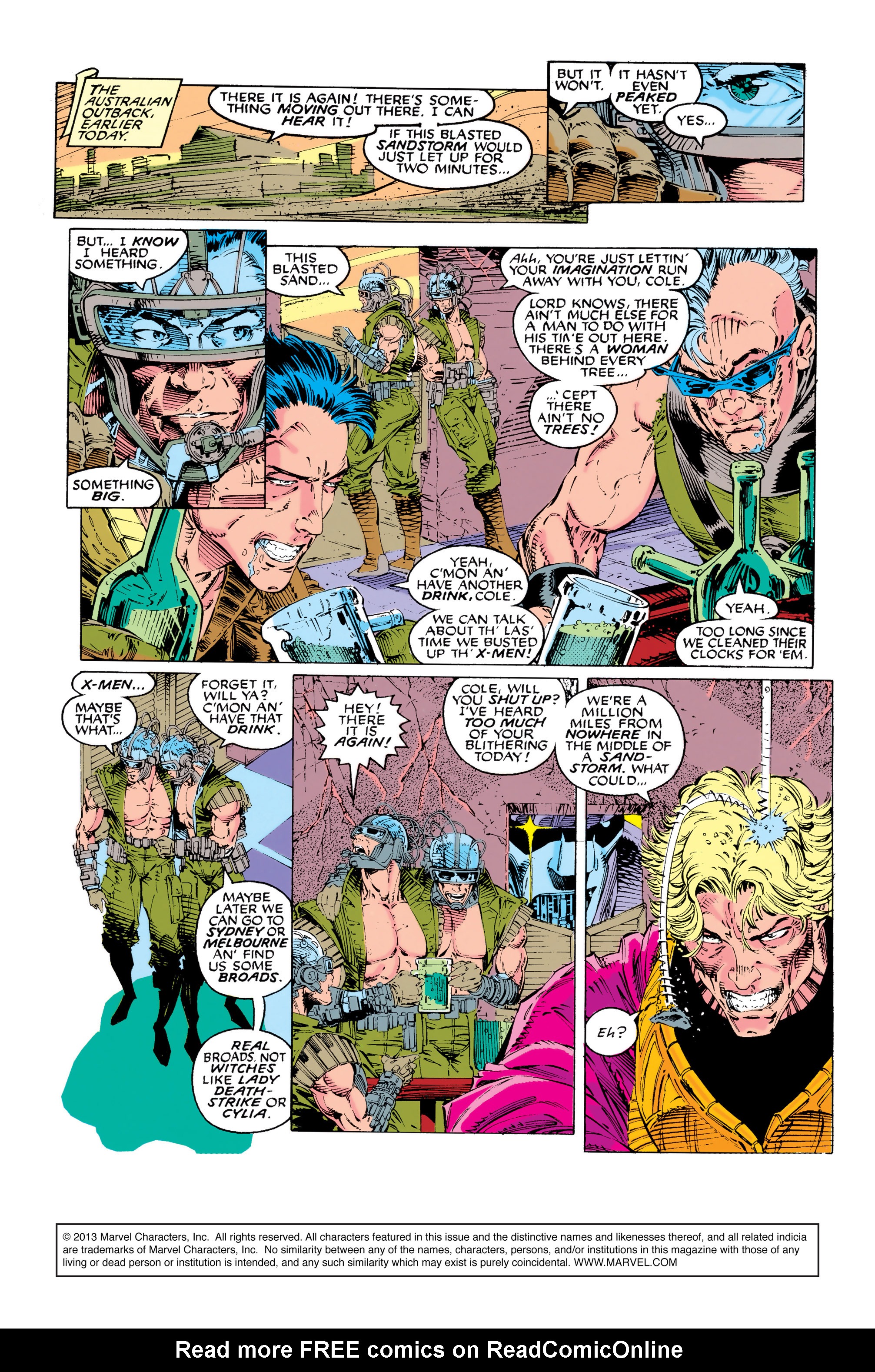 Read online Uncanny X-Men (1963) comic -  Issue #281 - 3