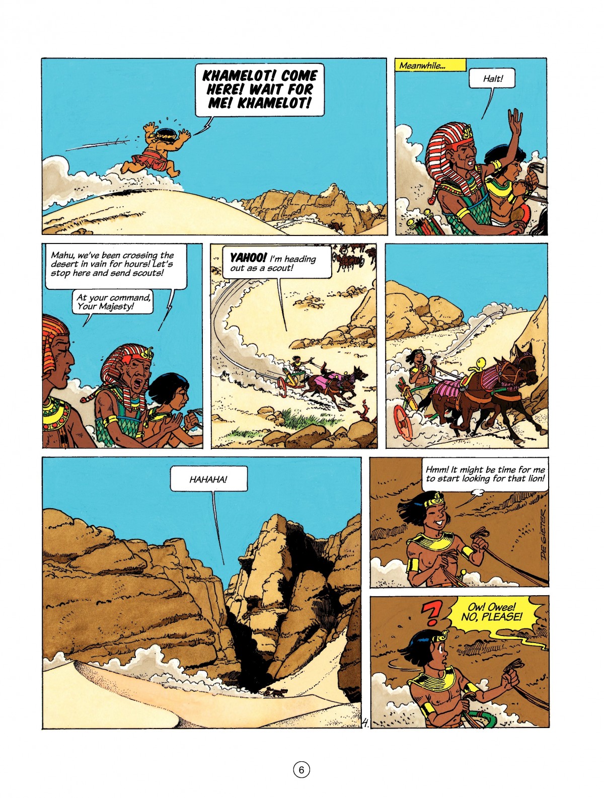 Read online Papyrus comic -  Issue #3 - 6