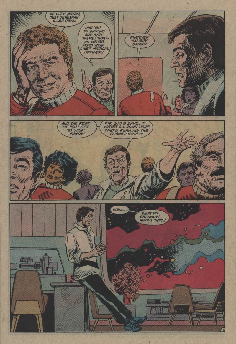 Read online Star Trek (1984) comic -  Issue #55 - 21