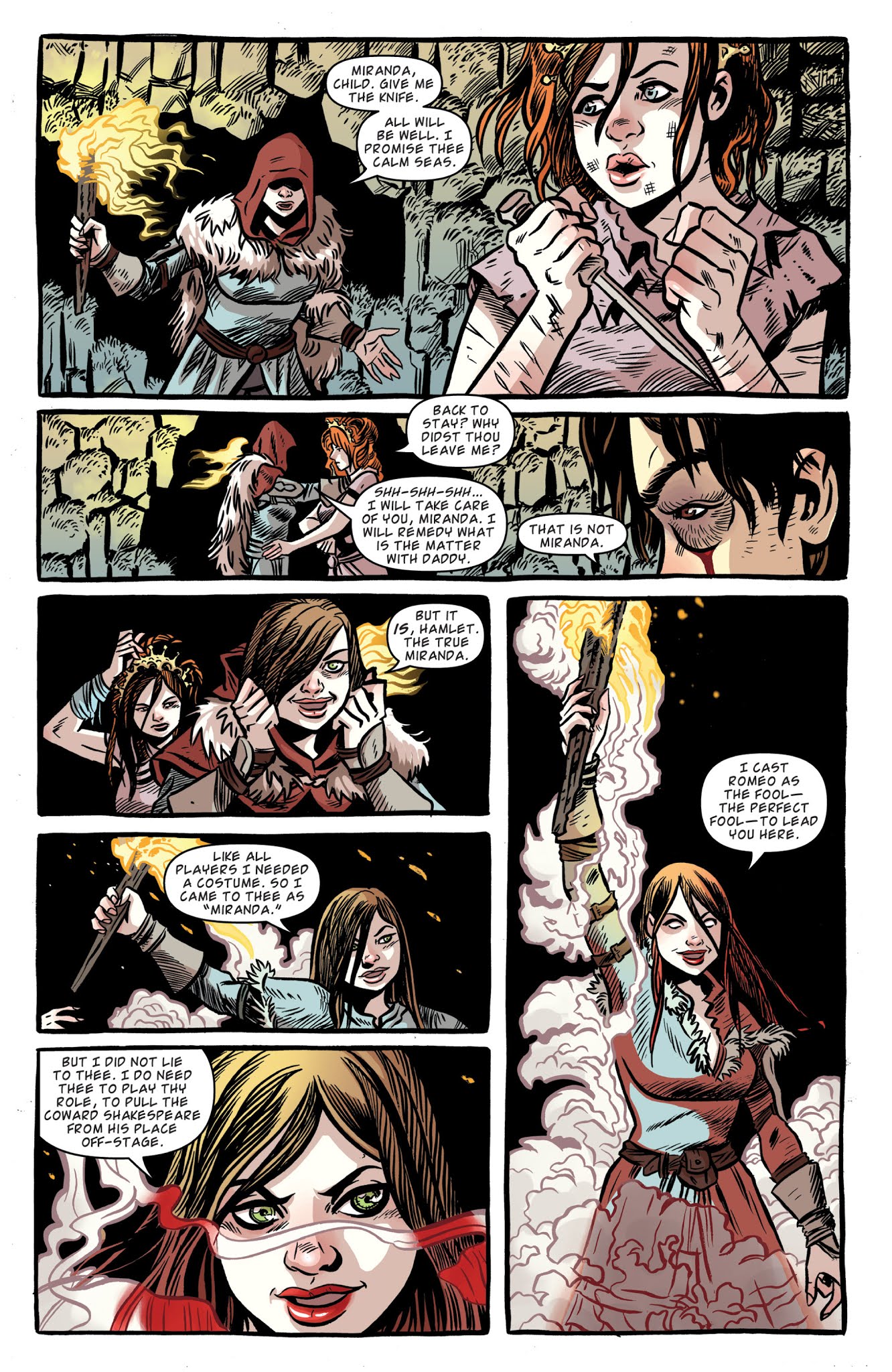 Read online Kill Shakespeare: The Tide of Blood comic -  Issue # TPB - 56