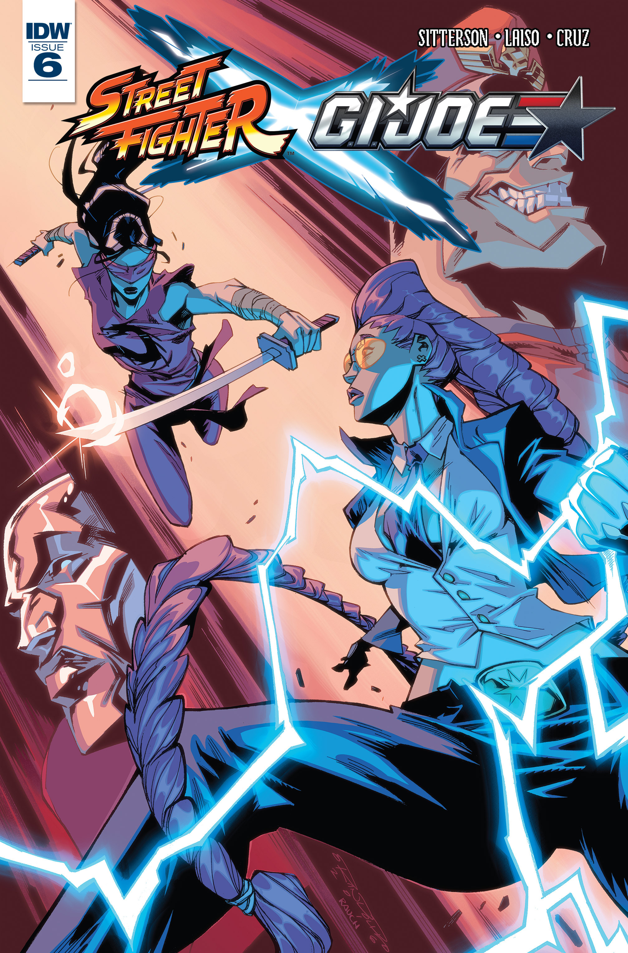 Read online Street Fighter X G.I. Joe comic -  Issue #6 - 1