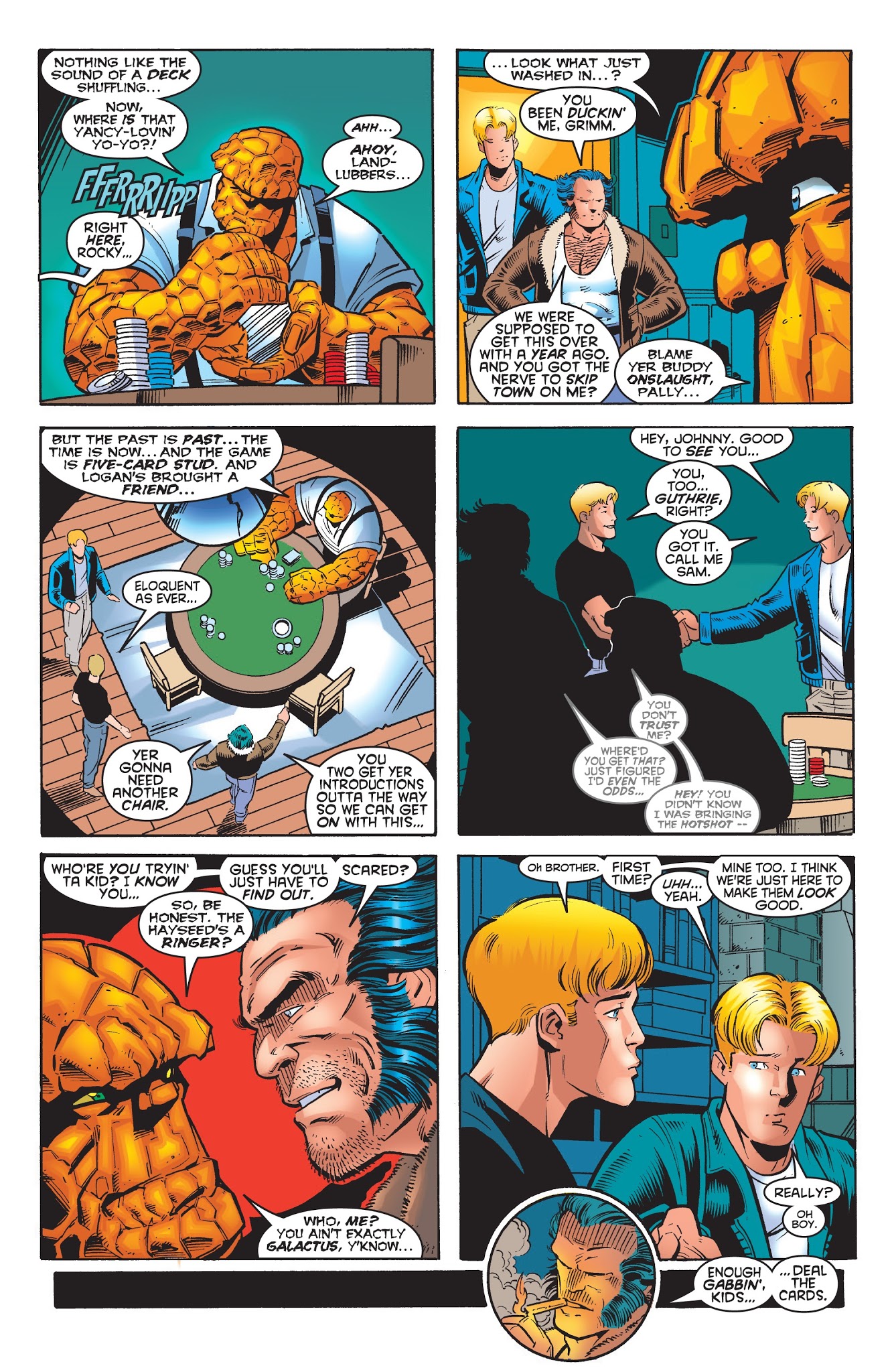 Read online Uncanny X-Men/Fantastic Four '98 comic -  Issue # Full - 10
