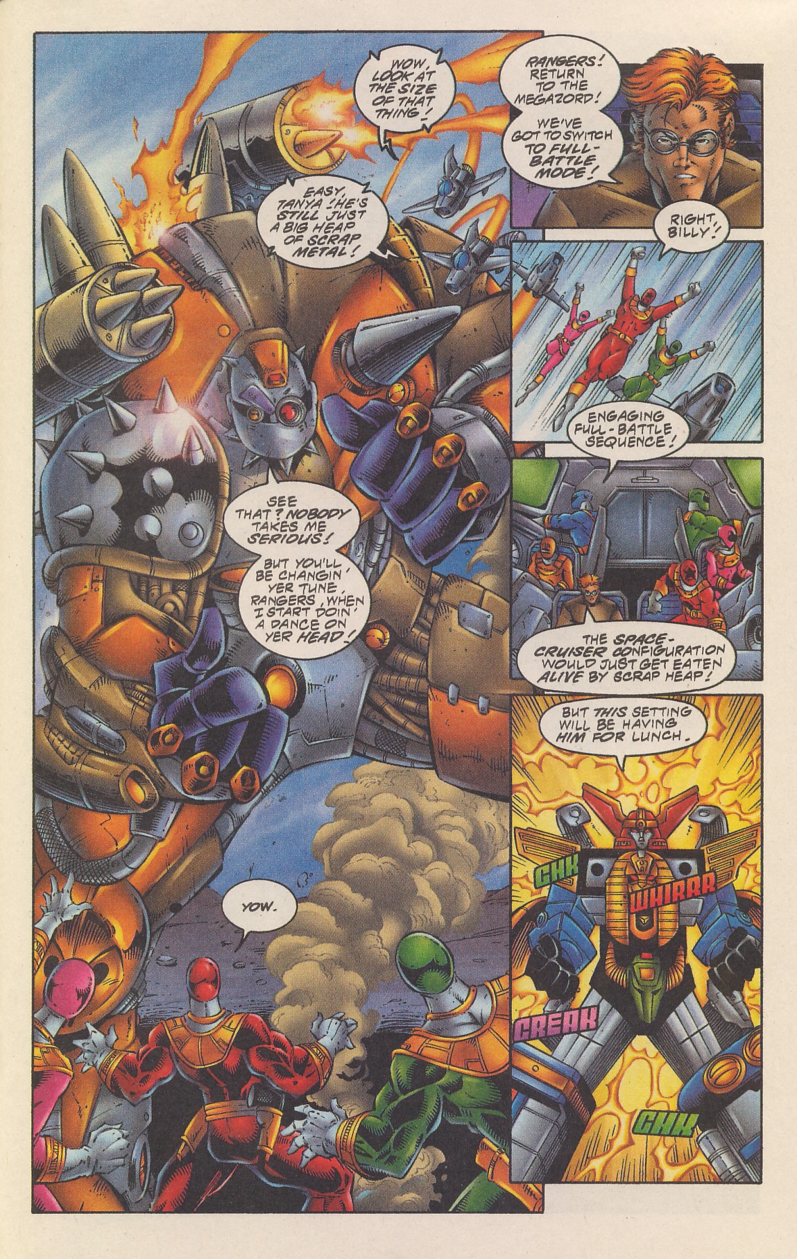 Read online Power Rangers Zeo comic -  Issue # Full - 19