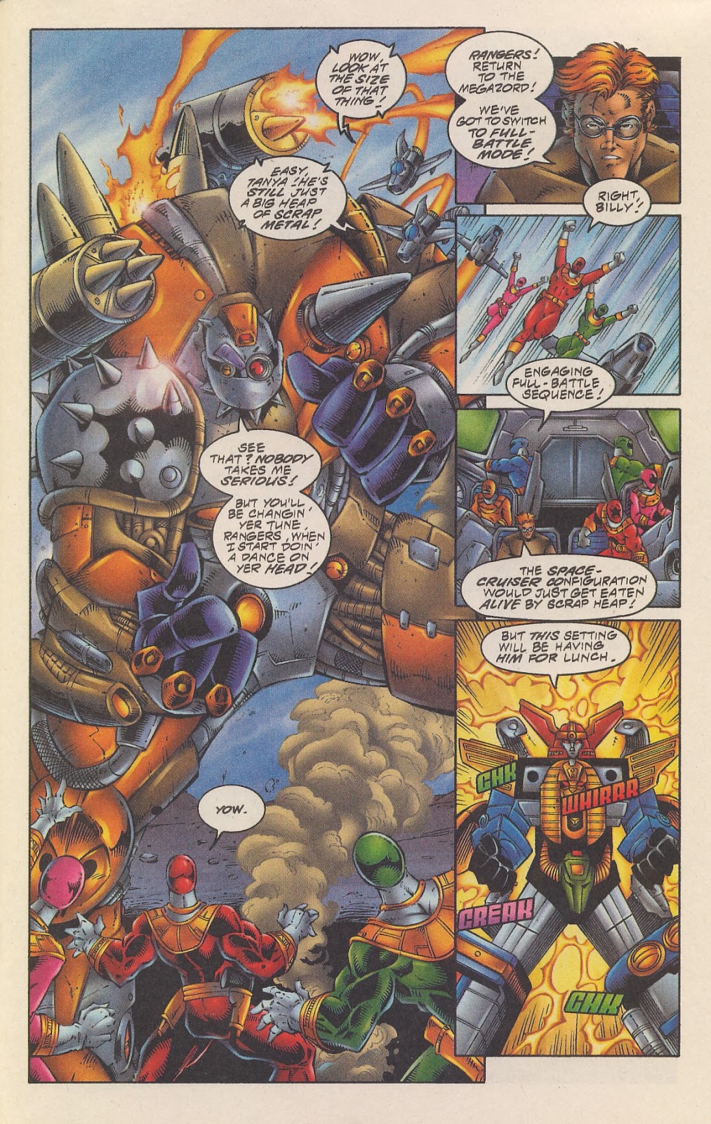 Power Rangers Zeo issue Full - Page 19