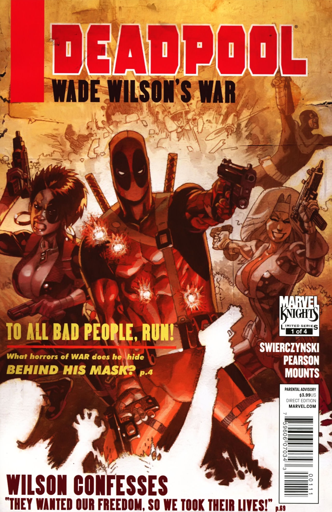 Read online Deadpool: Wade Wilson's War comic -  Issue #1 - 1