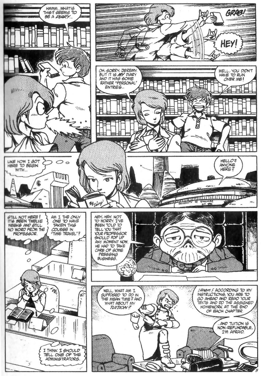 Read online Ninja High School (1986) comic -  Issue #22 - 6