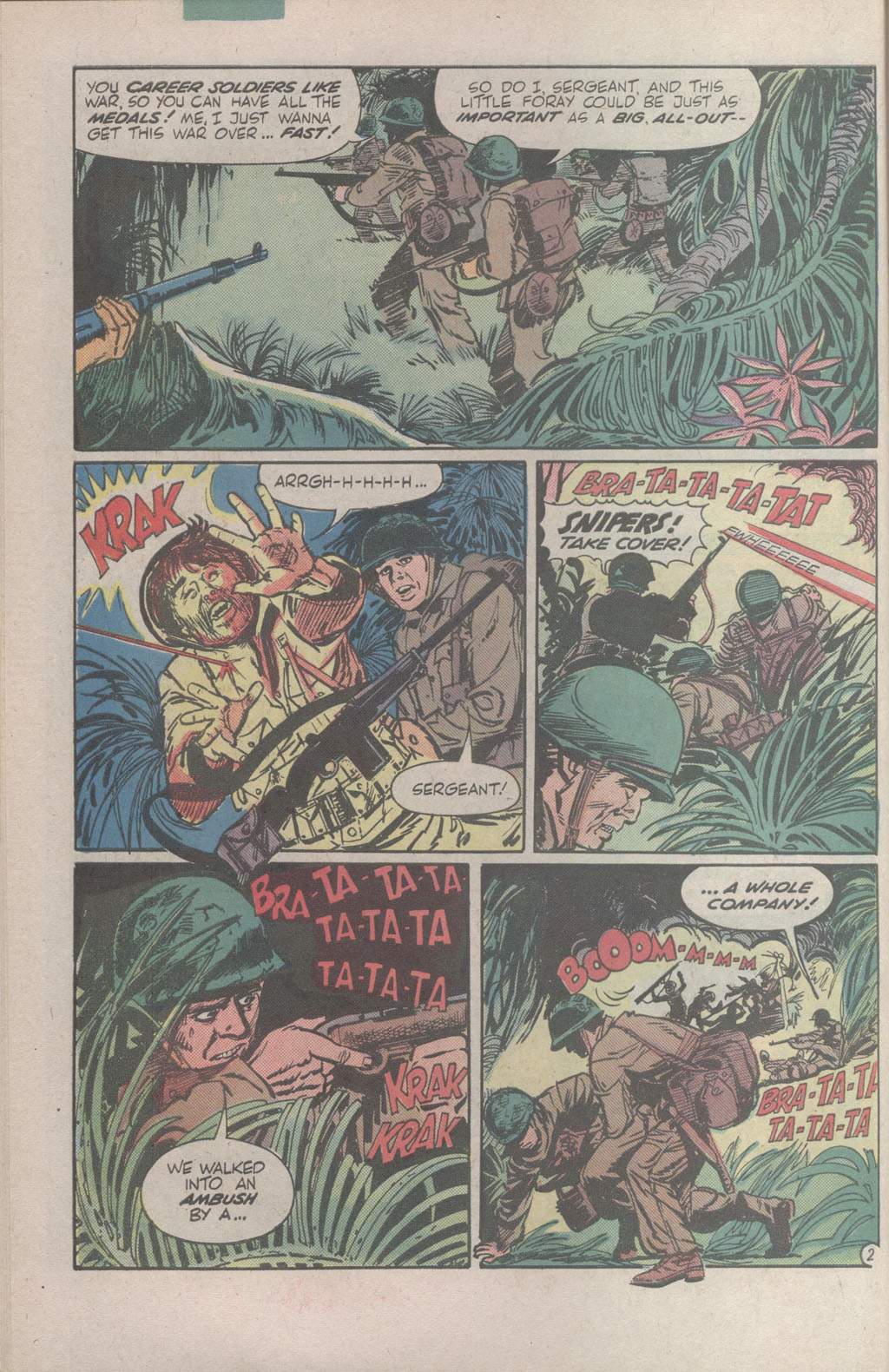 Read online G.I. Combat (1952) comic -  Issue #275 - 22