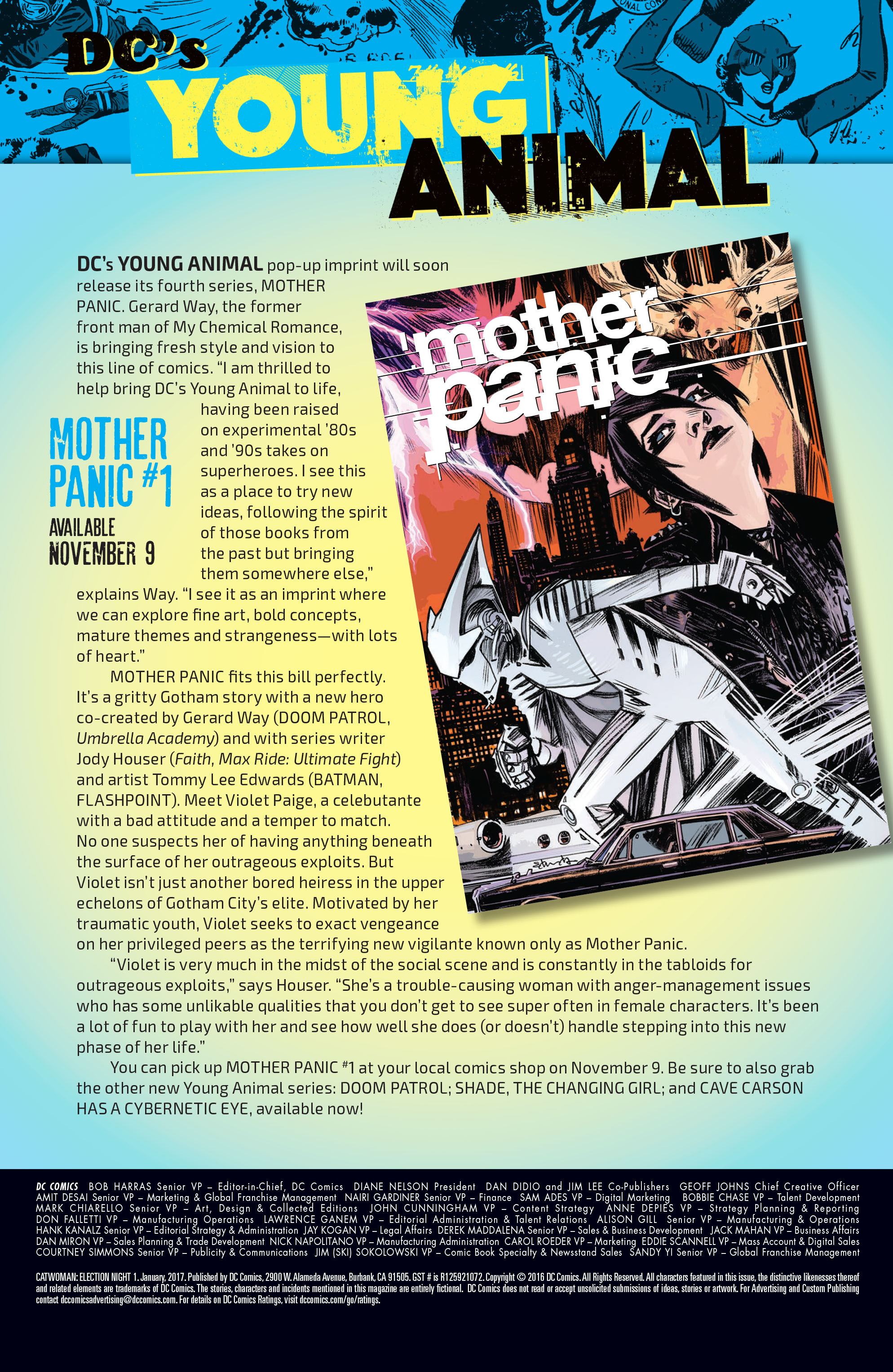 Read online Catwoman: Election Night comic -  Issue # Full - 42