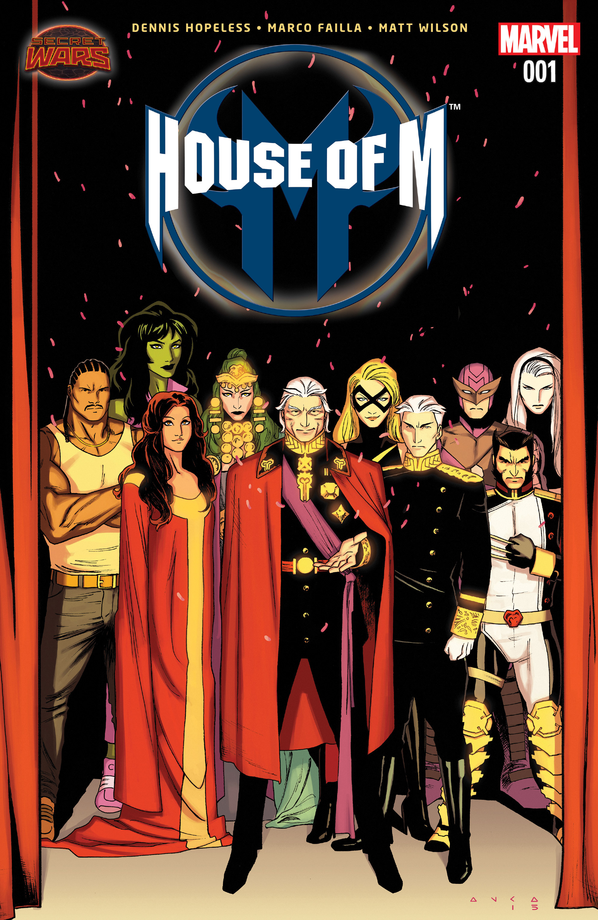 Read online House of M (2015) comic -  Issue #1 - 1