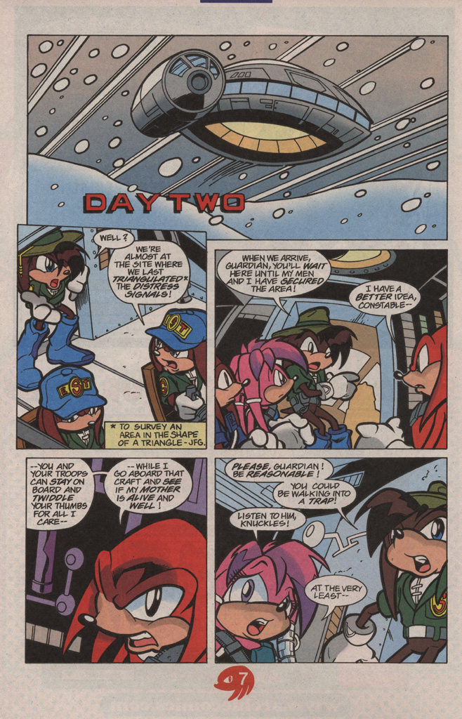 Read online Knuckles the Echidna comic -  Issue #20 - 12