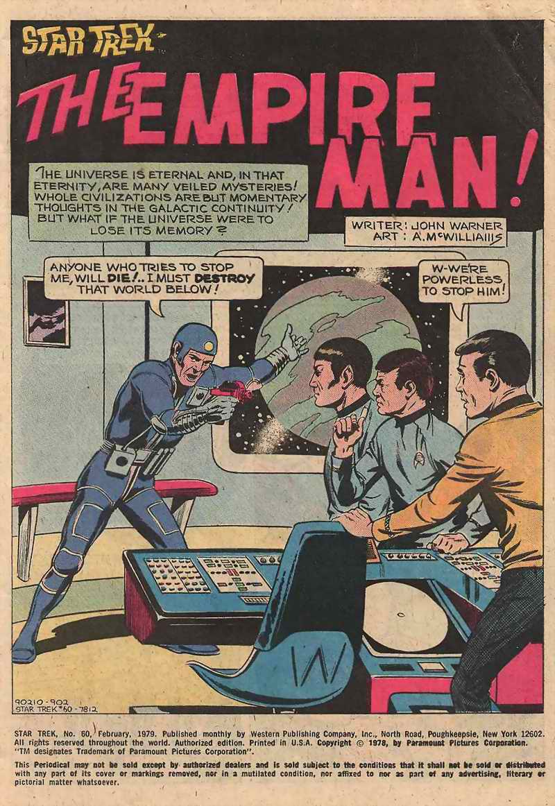 Read online Star Trek (1967) comic -  Issue #60 - 2
