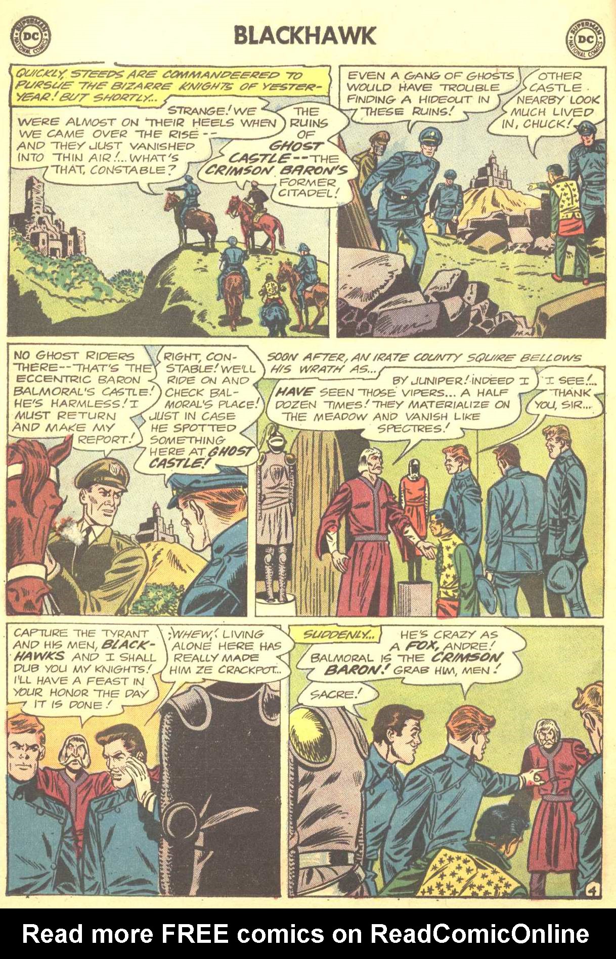 Read online Blackhawk (1957) comic -  Issue #190 - 5