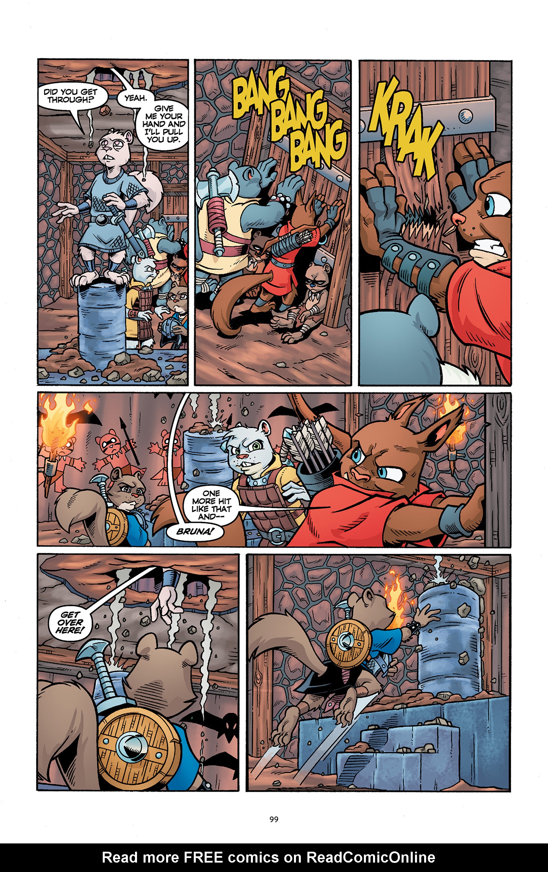 Read online Sons of Ashgard: Ill Met in Elmgard comic -  Issue # TPB (Part 1) - 98