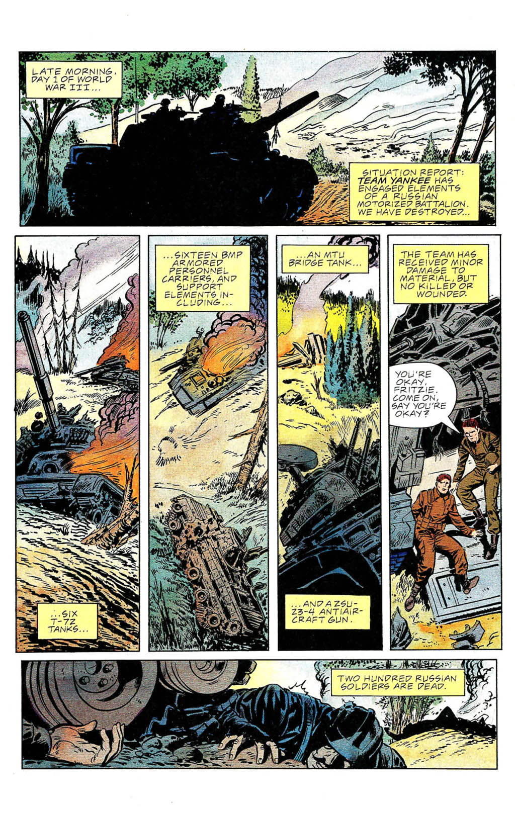 Read online Team Yankee comic -  Issue #2 - 3